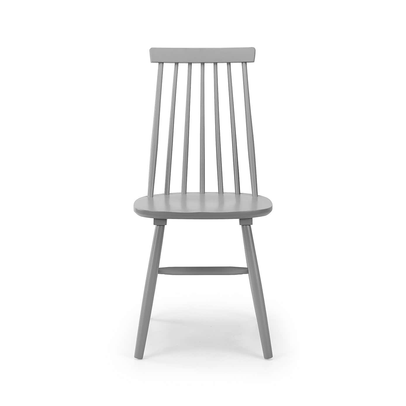 Alassio Set of 2 Spindle Dining Chairs