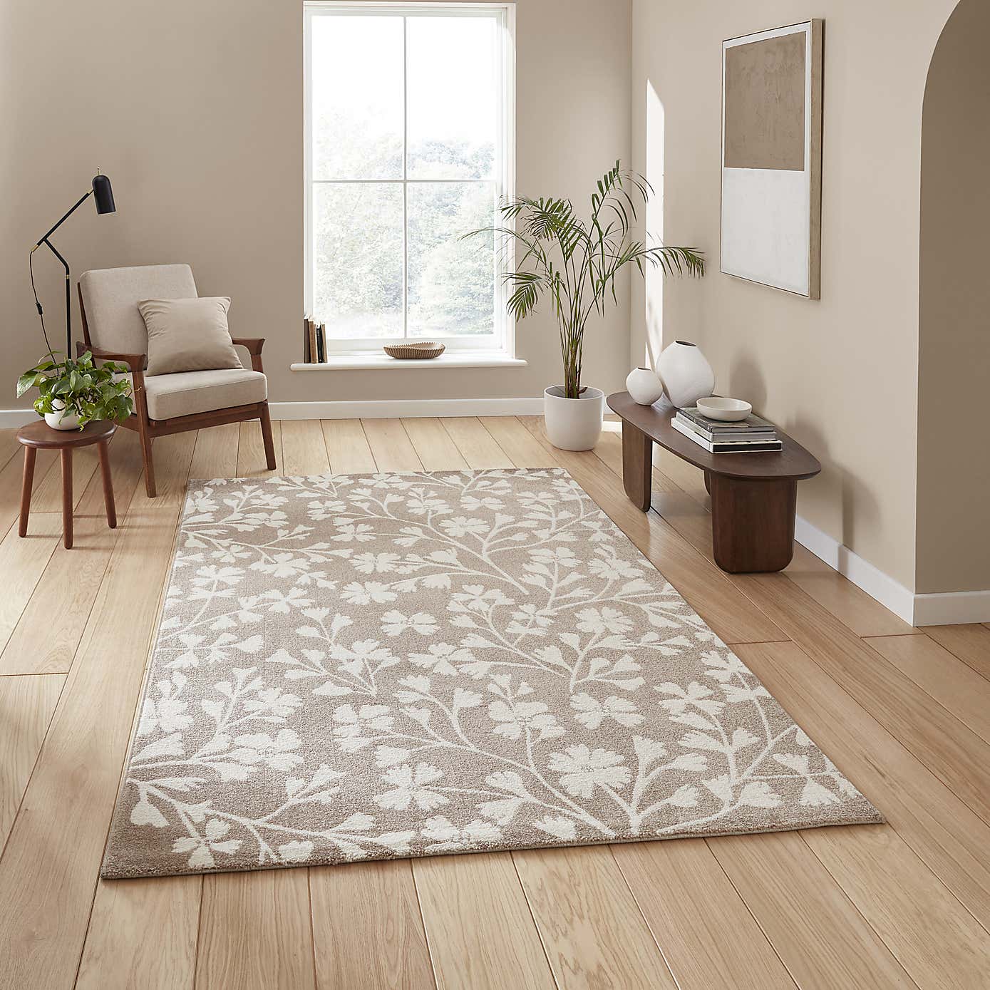 Catherine Lansfield Grace Floral Rug