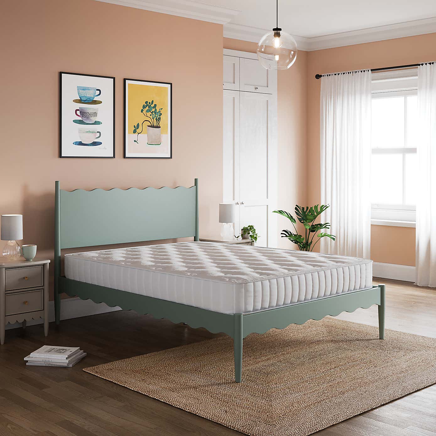 Emilie Bed Frame, Wood