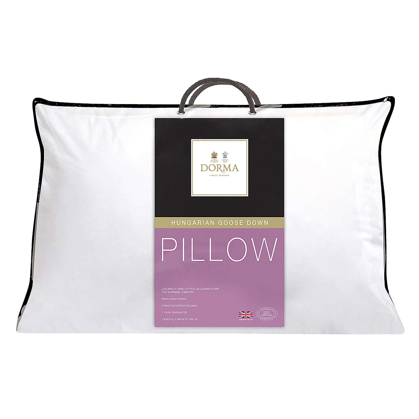 Dorma Hungarian Goose Down Soft-Support Pillow