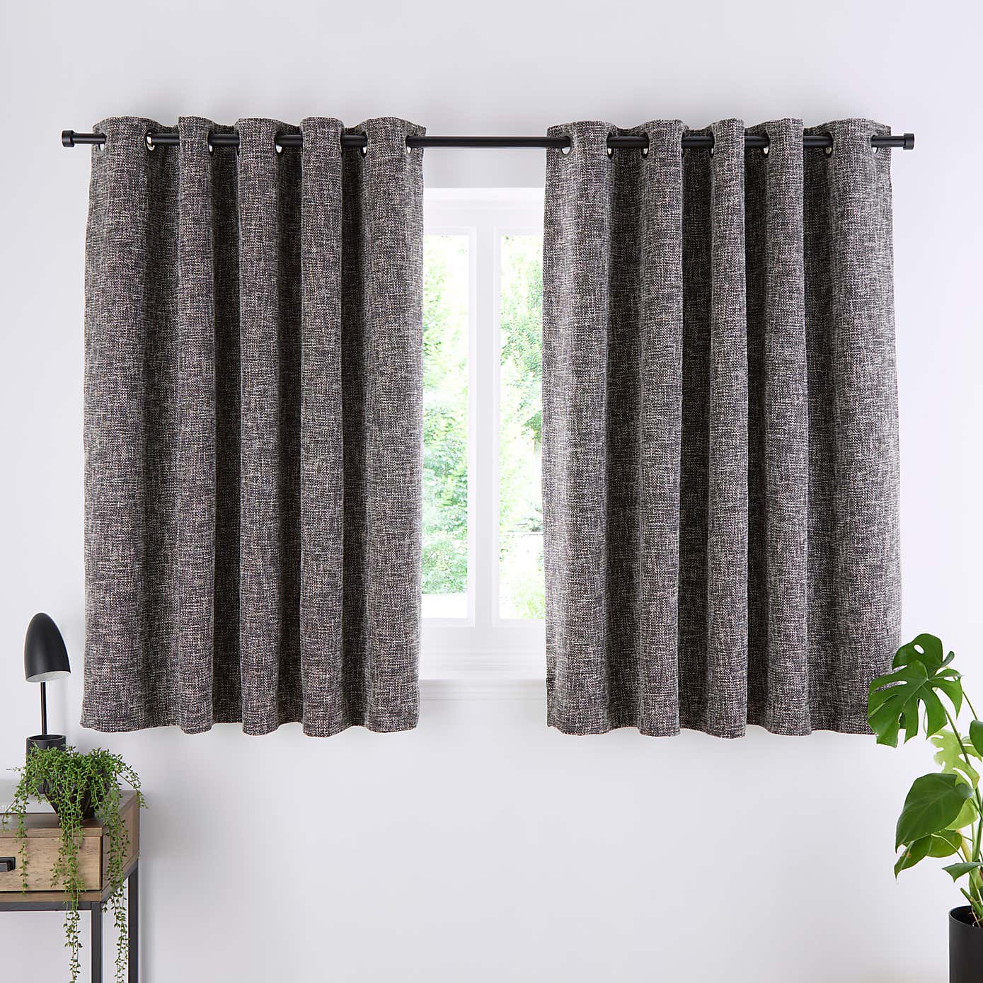 Everson Boucle Eyelet Curtains