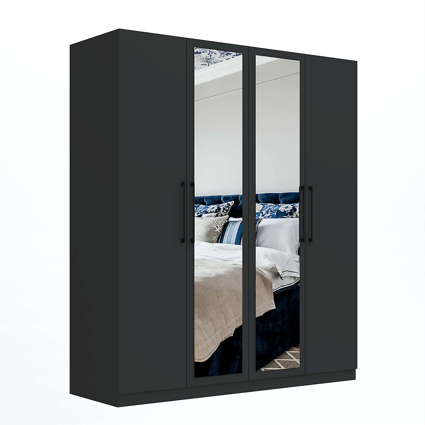 Foster 4 Door Wardrobe