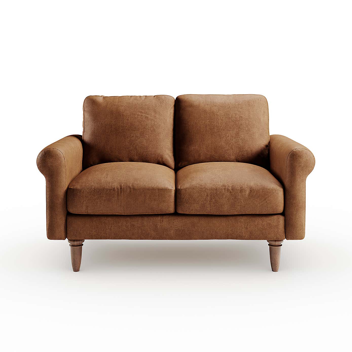 Maeve Compact Faux Leather 2 Seater Sofa