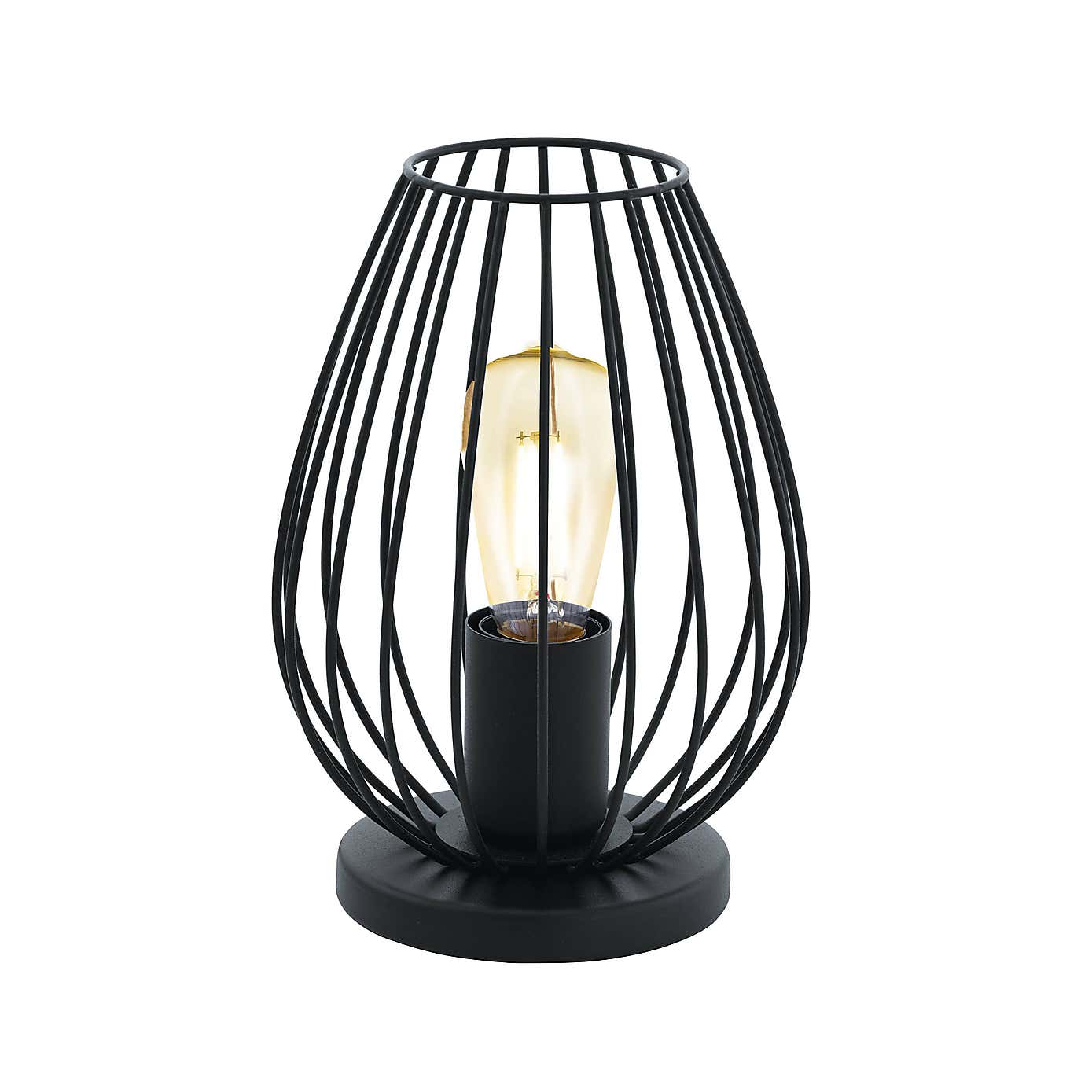 EGLO Newtown Mid Century Industrial Table Lamp