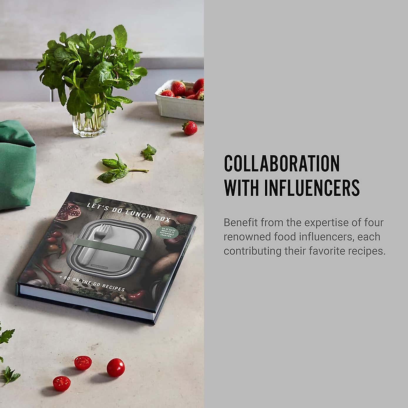 Black and Blum Let's Do Lunch Box and Recipe Book