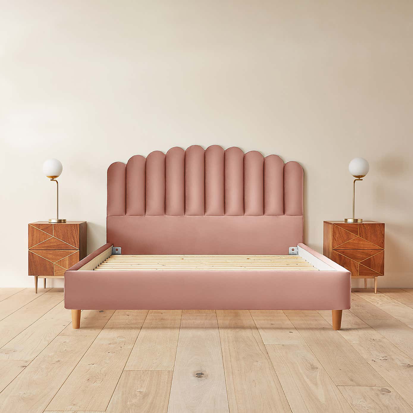 Silentnight Oriana Bed Frame, Velvet