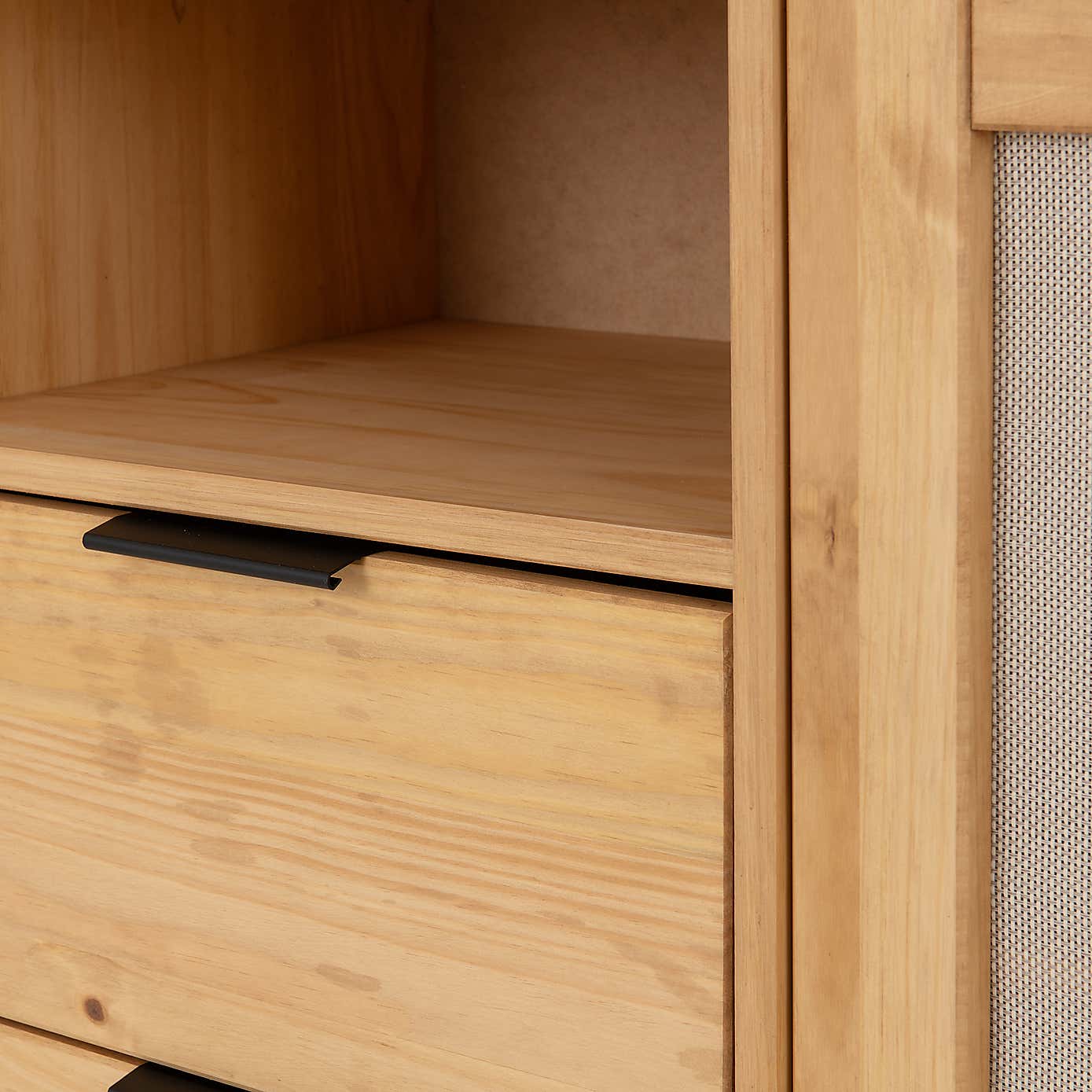 Corona Rattan Sideboard