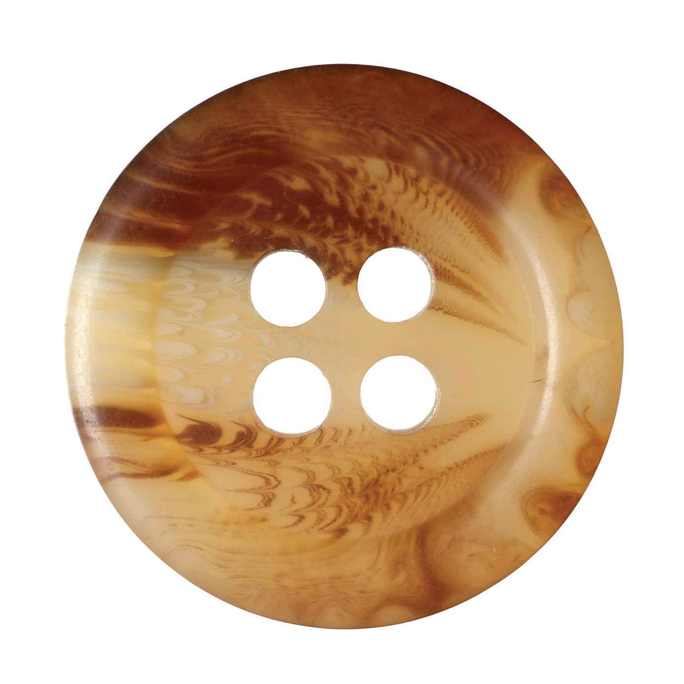 Round Rimmed Marbled Buttons 15mm Pack of 10