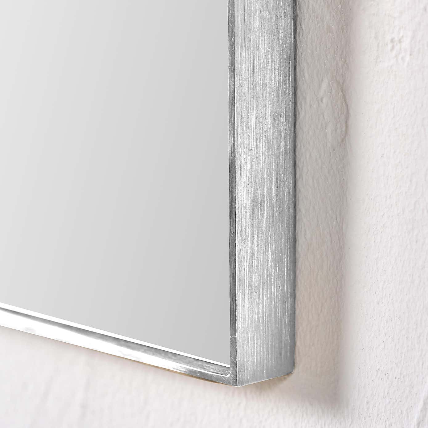 Metal Framed Arched Wall Mirror