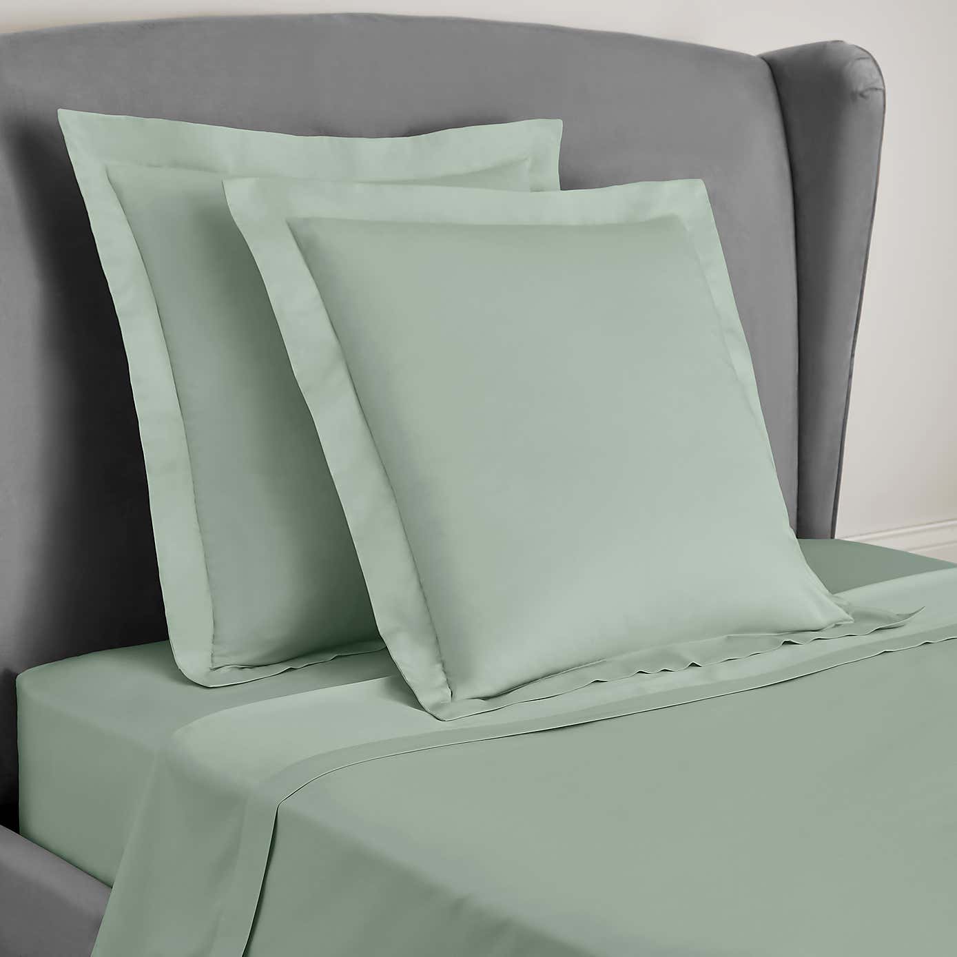 Dorma Egyptian Cotton 400 Thread Count Percale Continental Pillowcase