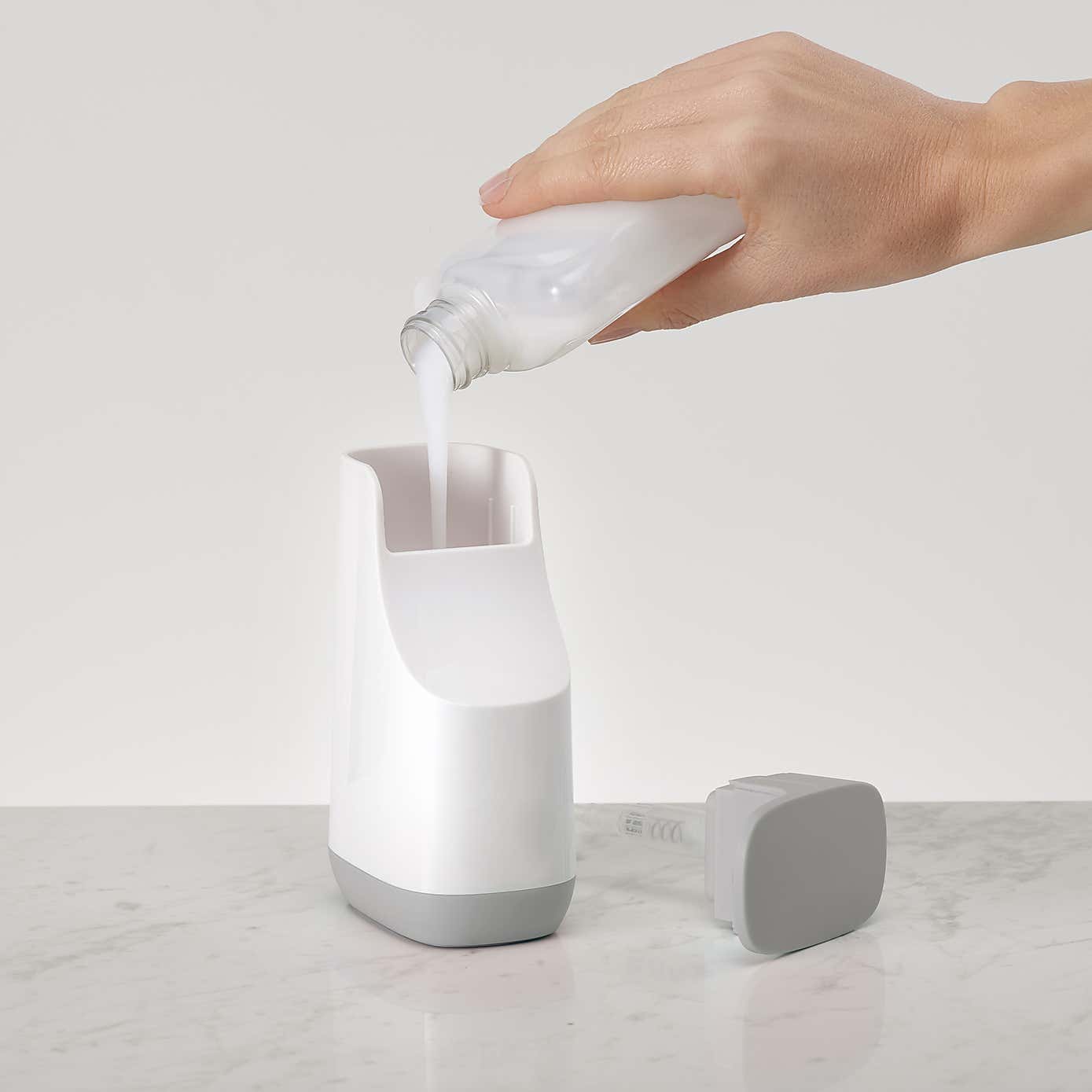 Joseph Joseph Grey Compact Soap Dispenser