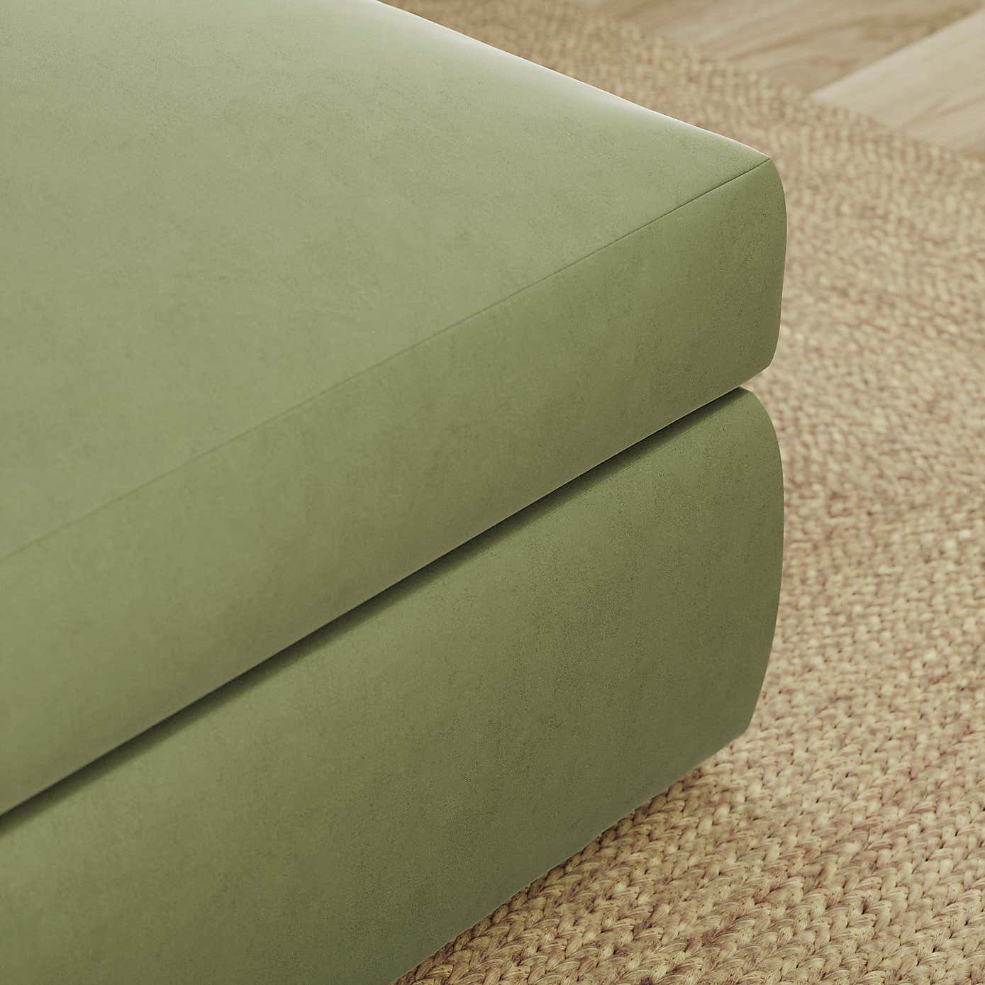 Blake Opulent Velvet Footstool