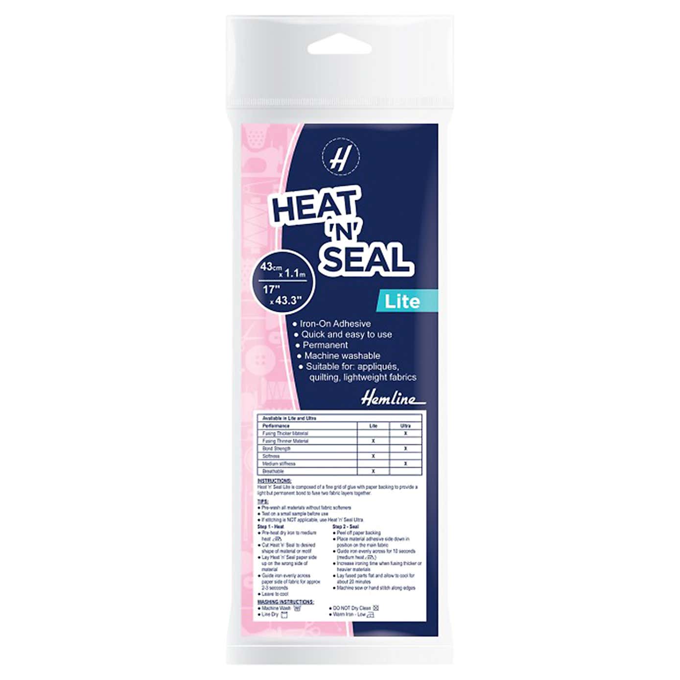 Heat 'n' Seal Lite 1.1m x 43cm