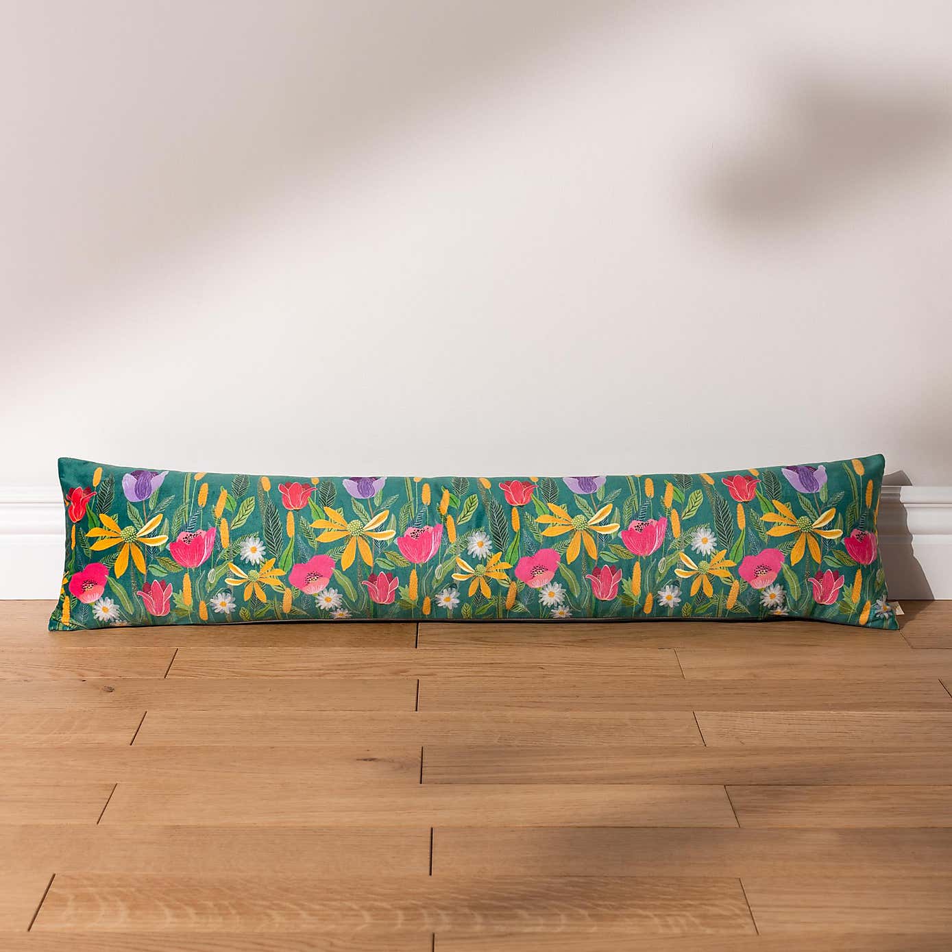 House of Bloom Celadine Teal Draught Excluder