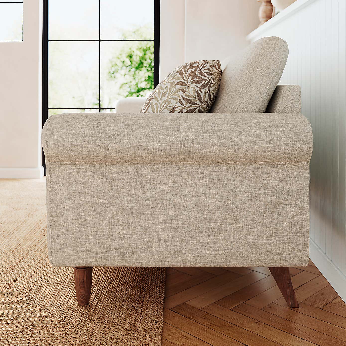 Maeve Compact Flatweave 2 Seater Sofa