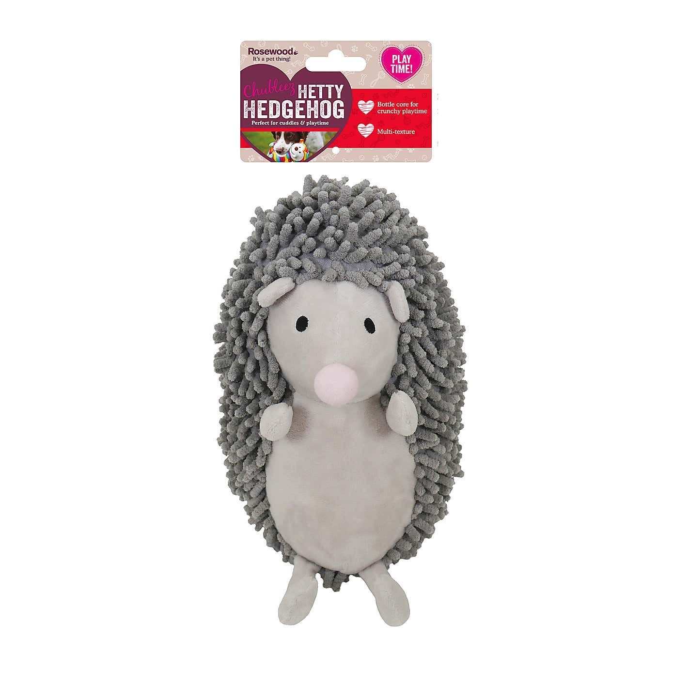 Rosewood Hetty Hedgehog Dog Toy