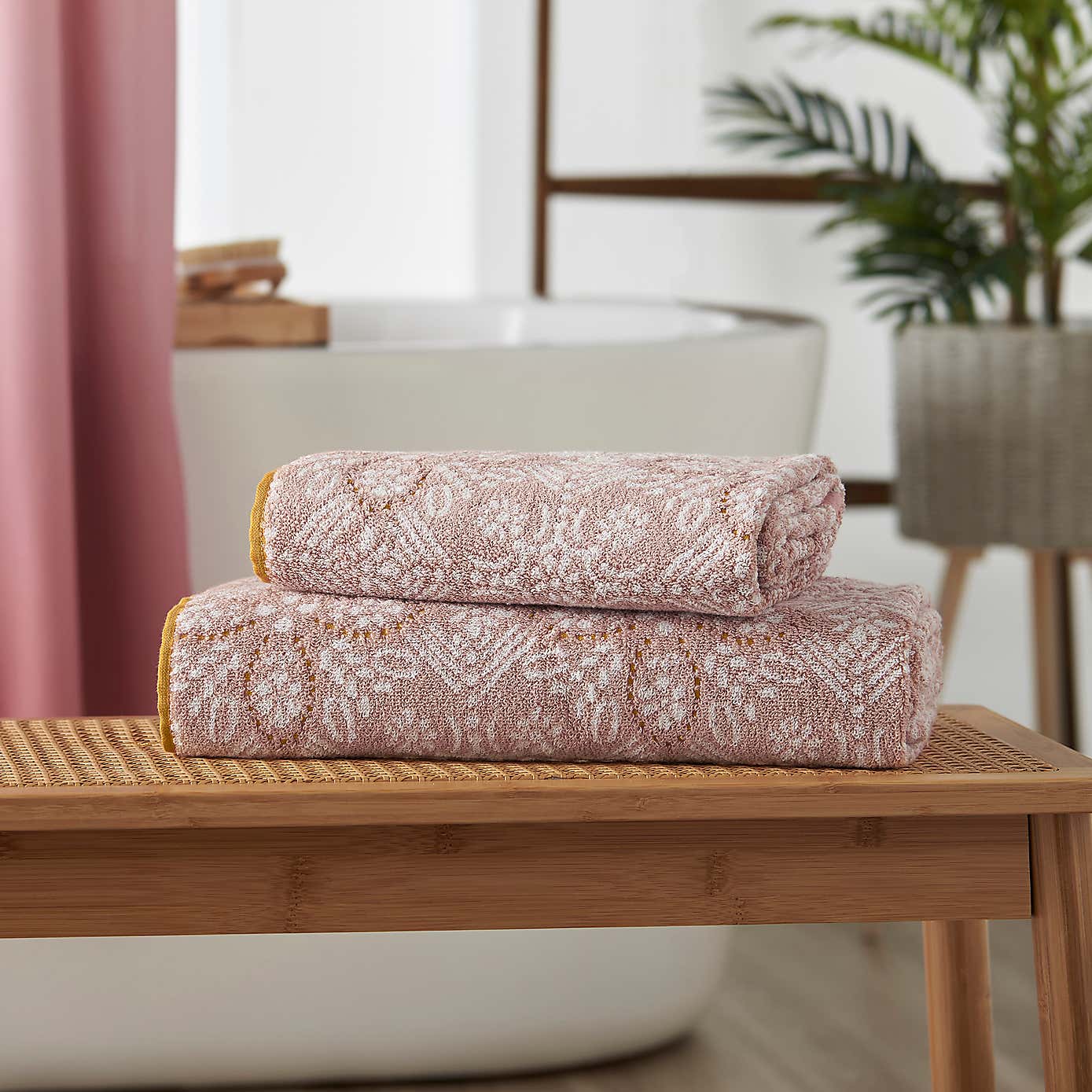 Global Tile Cotton Towel