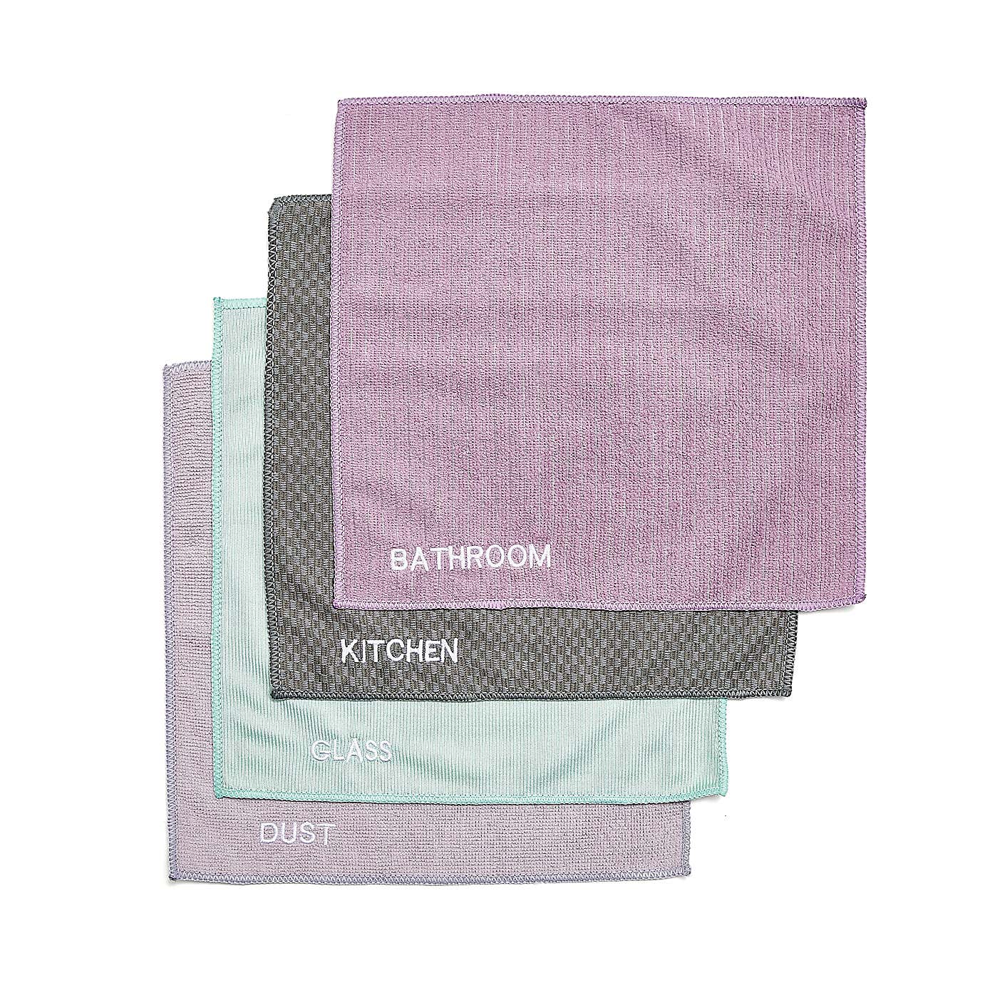 Pack of 4 Microfibre Cloths