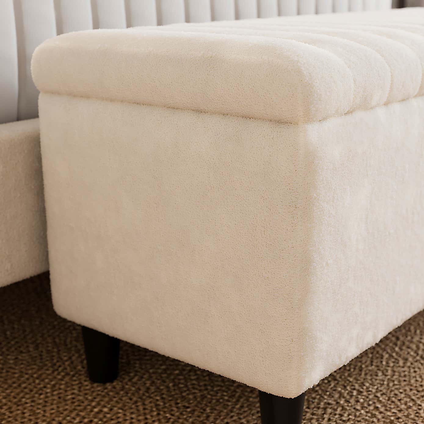 Alara Teddy Ottoman Box