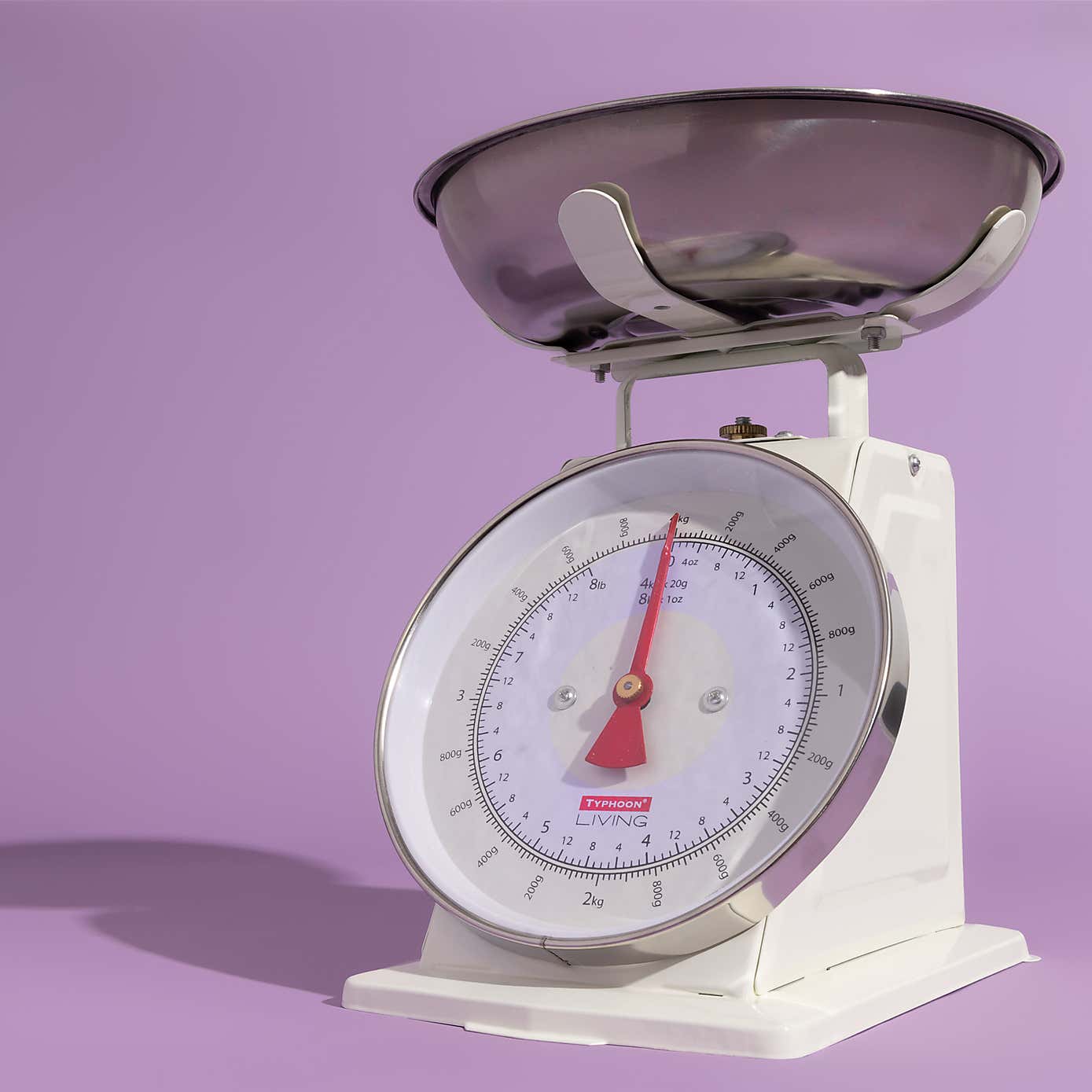 Typhoon Living Cream Mechanical Weighing Scales