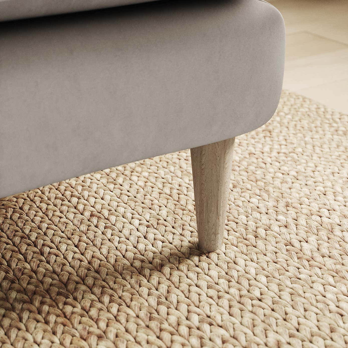 Sven Opulent Velvet Footstool