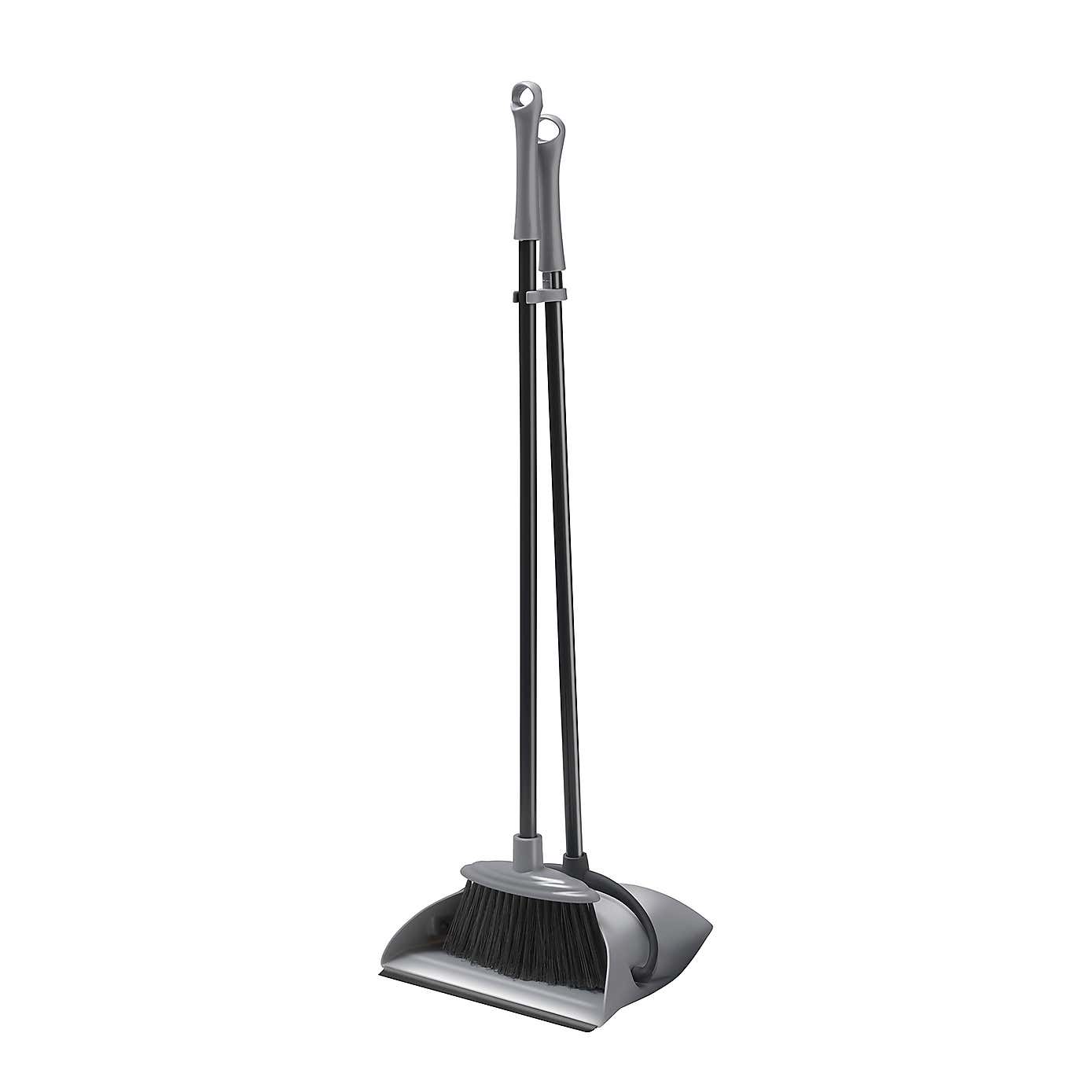 Addis Folding Long Handle Dustpan and Brush