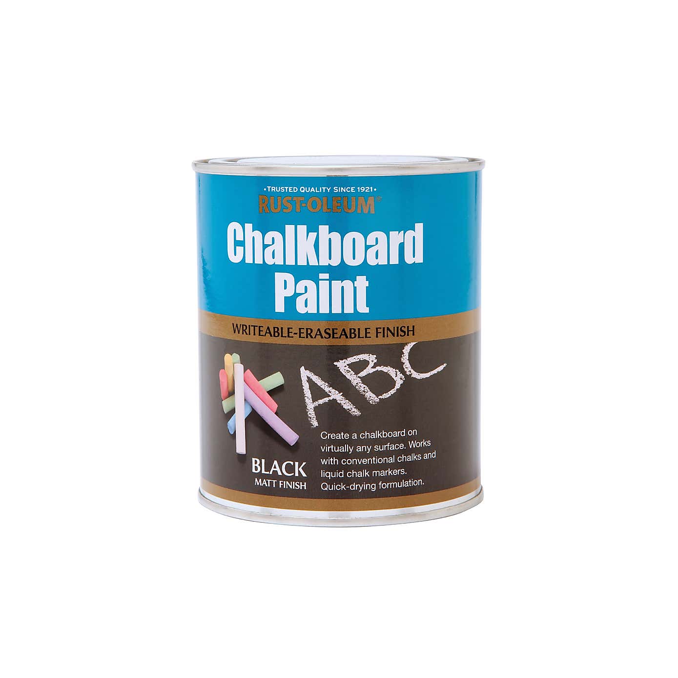 Rust-Oleum Black Chalkboard Paint 750ml