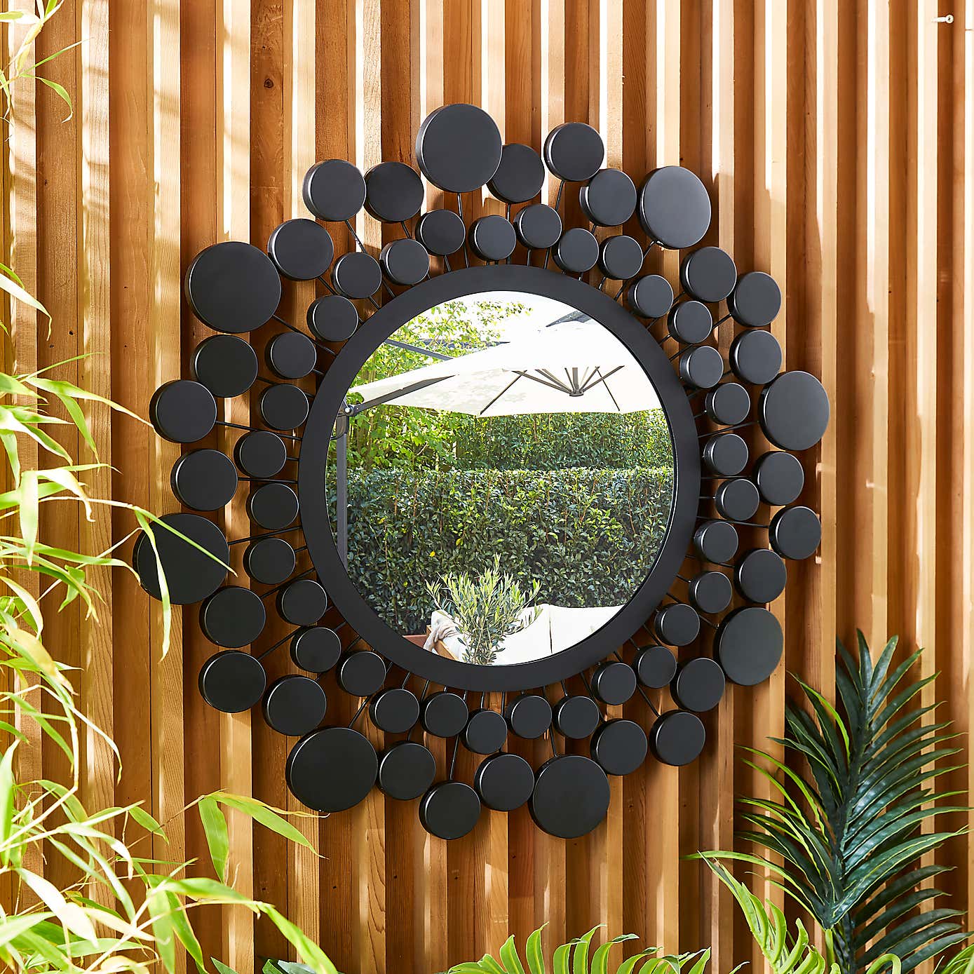 Amazonica Circles Indoor and Outdoor Mirror