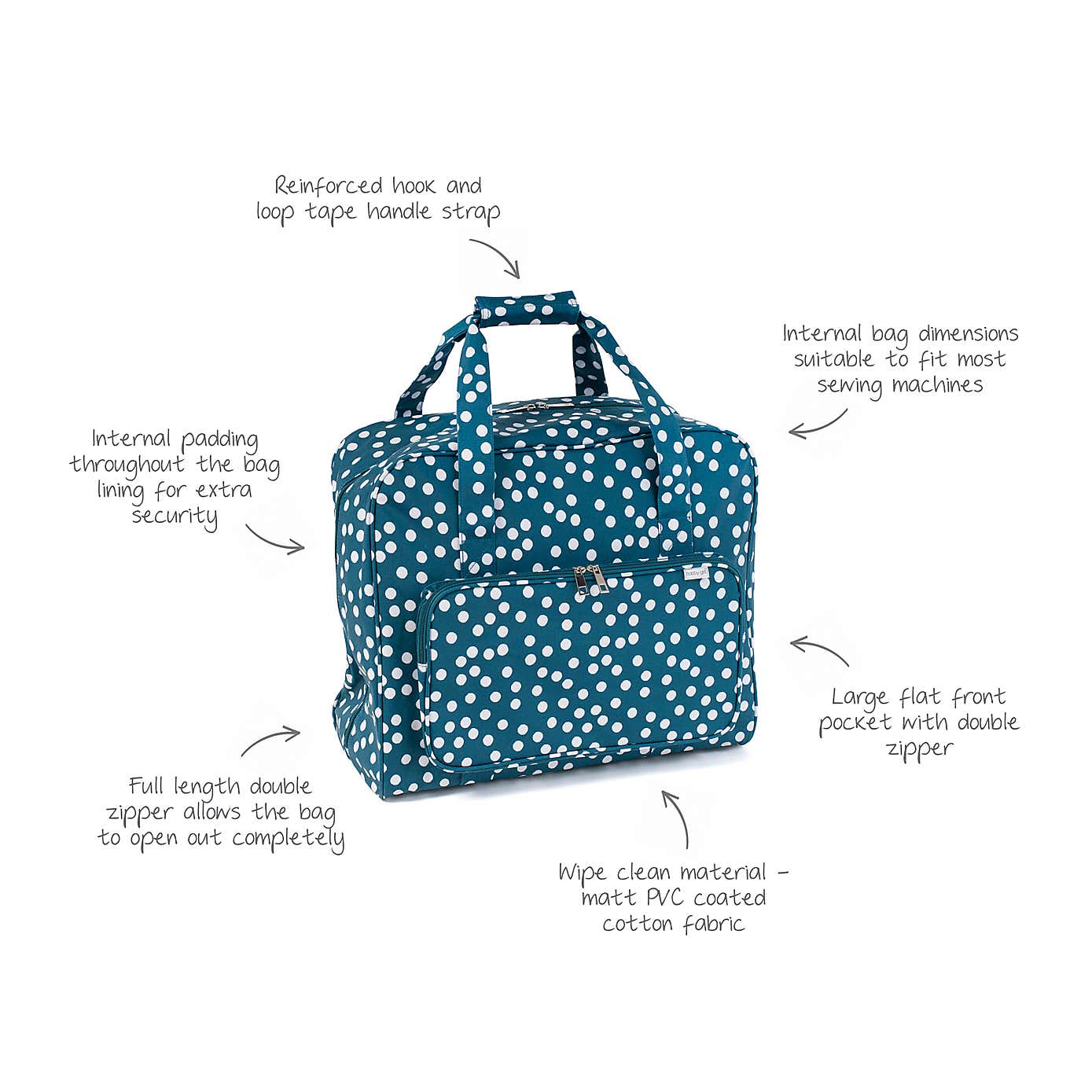 Spotty Sewing Machine Bag