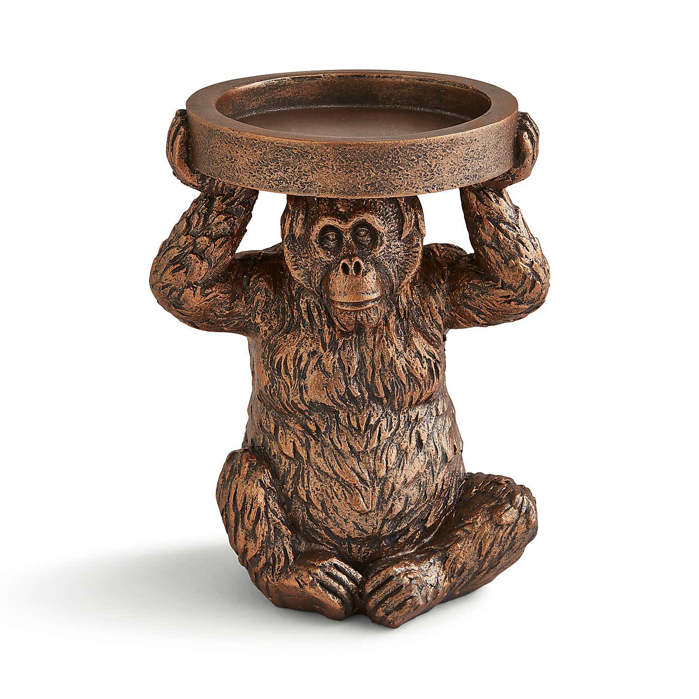 Orangutan Pillar Candle Holder