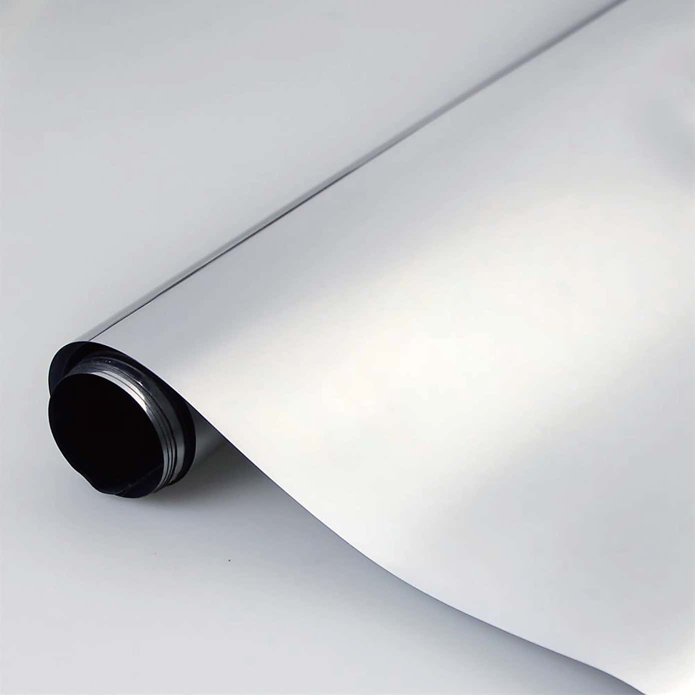 Static Cling Energy Saving Silver Window Film