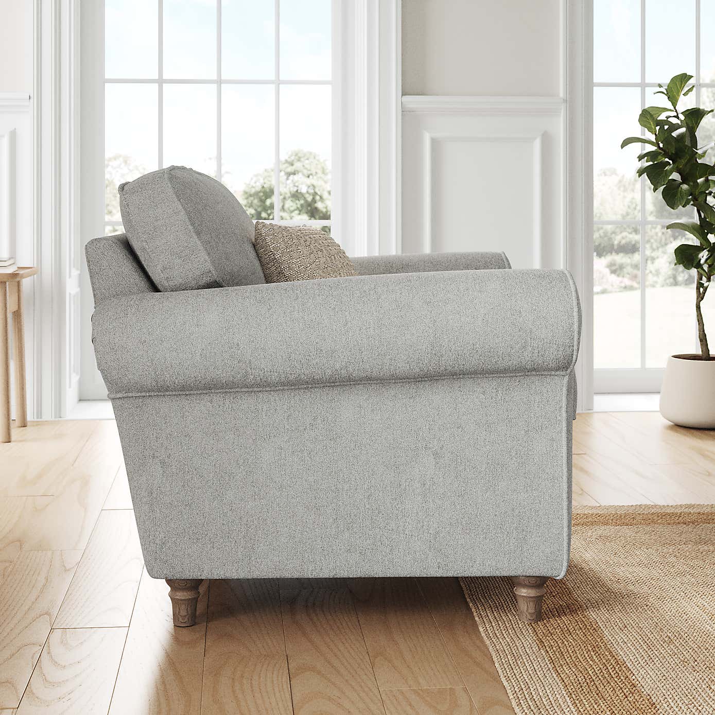 Flori Armchair, Soft Chenille