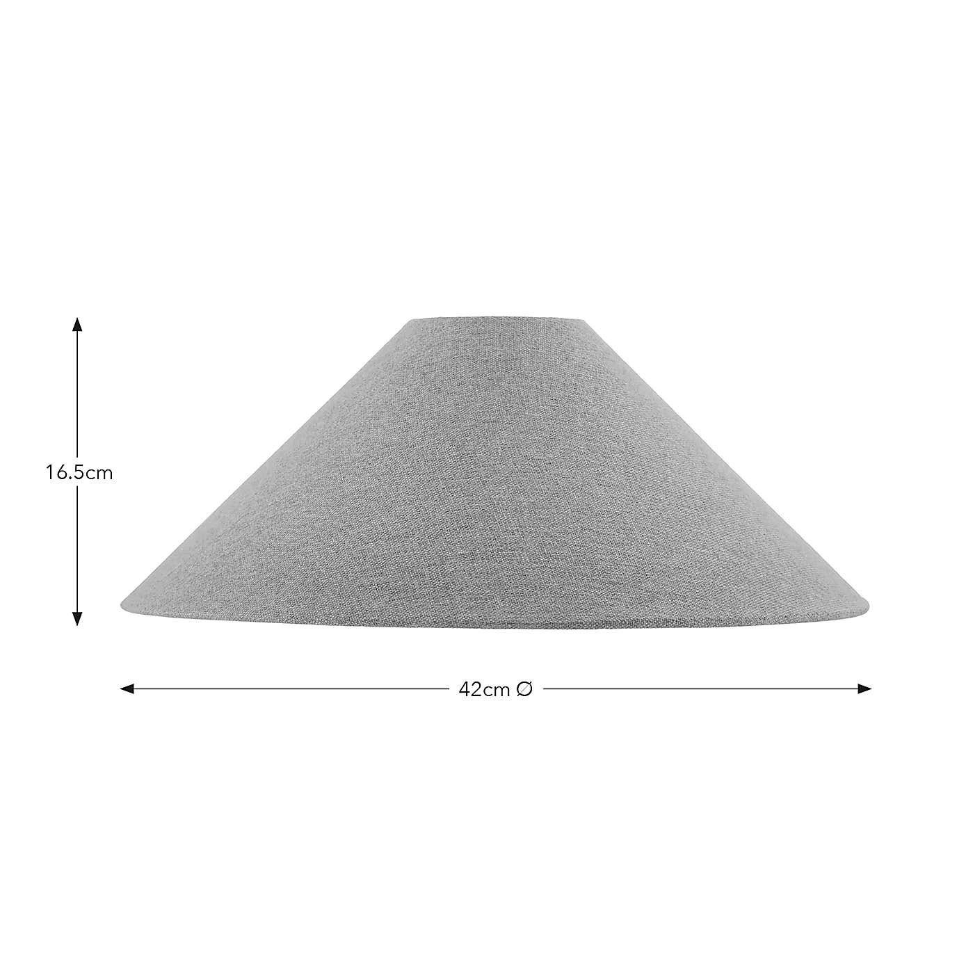 Churchgate Ashby Conical Extreme Empire Easy Fit Lamp Shade