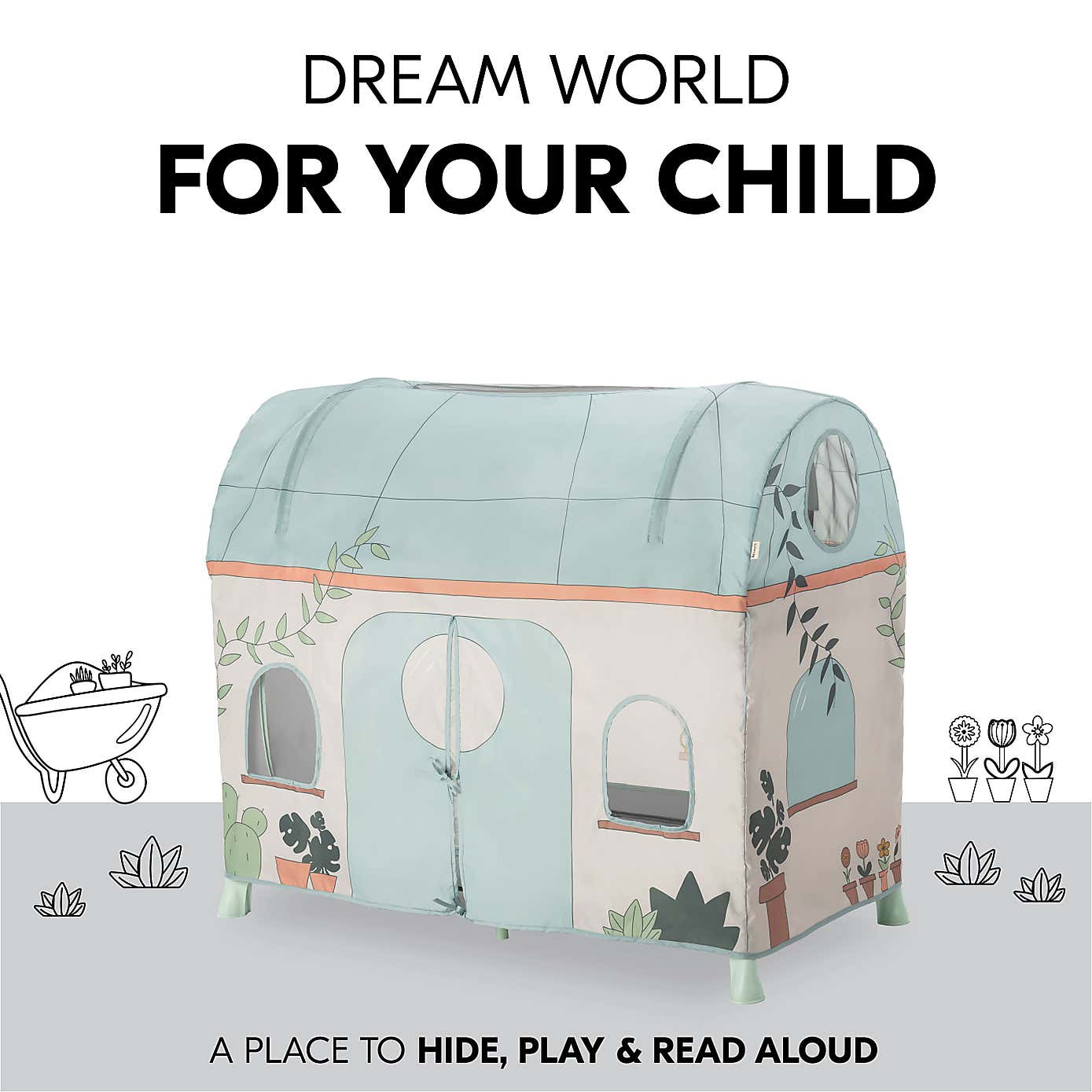 Hauck Plants Travel Bed Cover