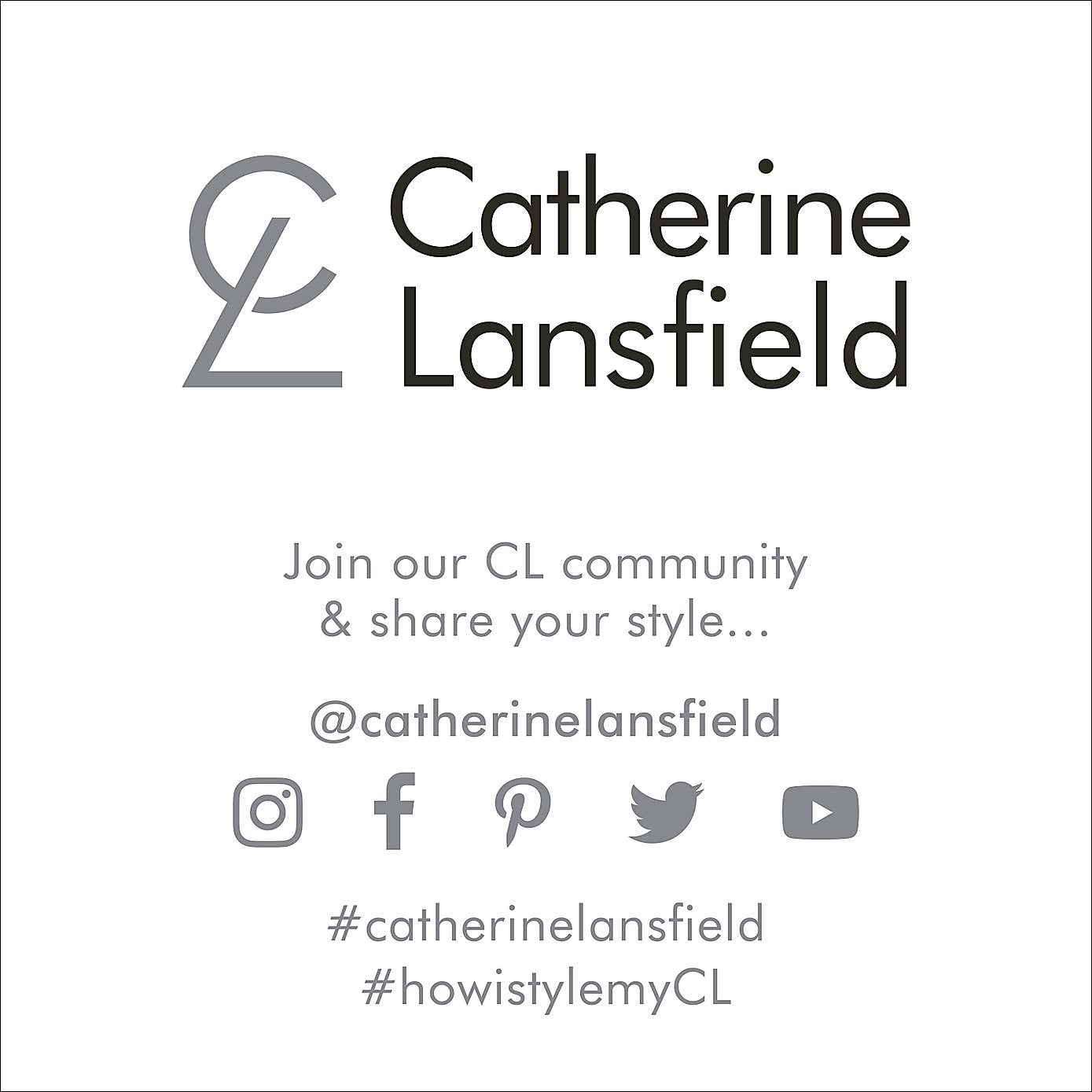 Catherine Lansfield Flamingo Shower Curtain