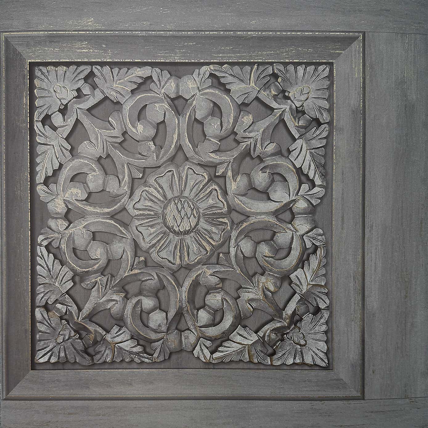 Carved Panel Wallpaper