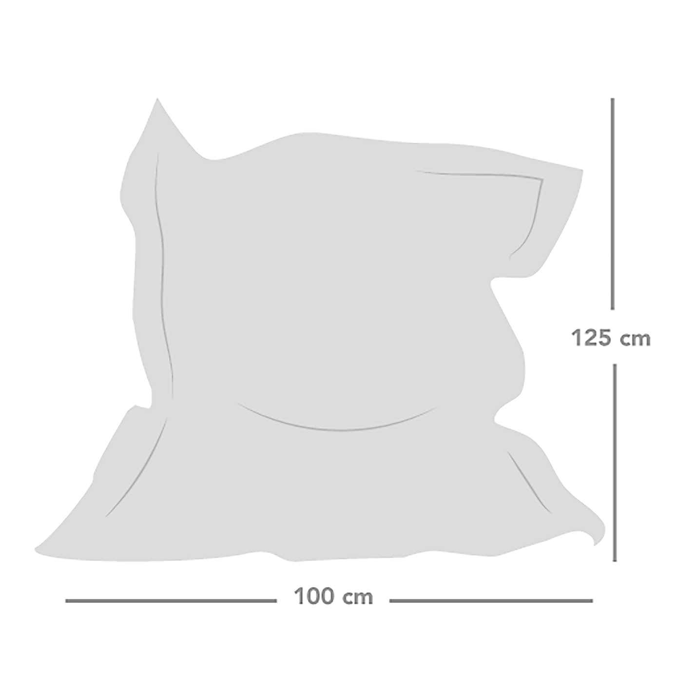 Ru Comfy Junior Squarbie Velvet Bean Bag