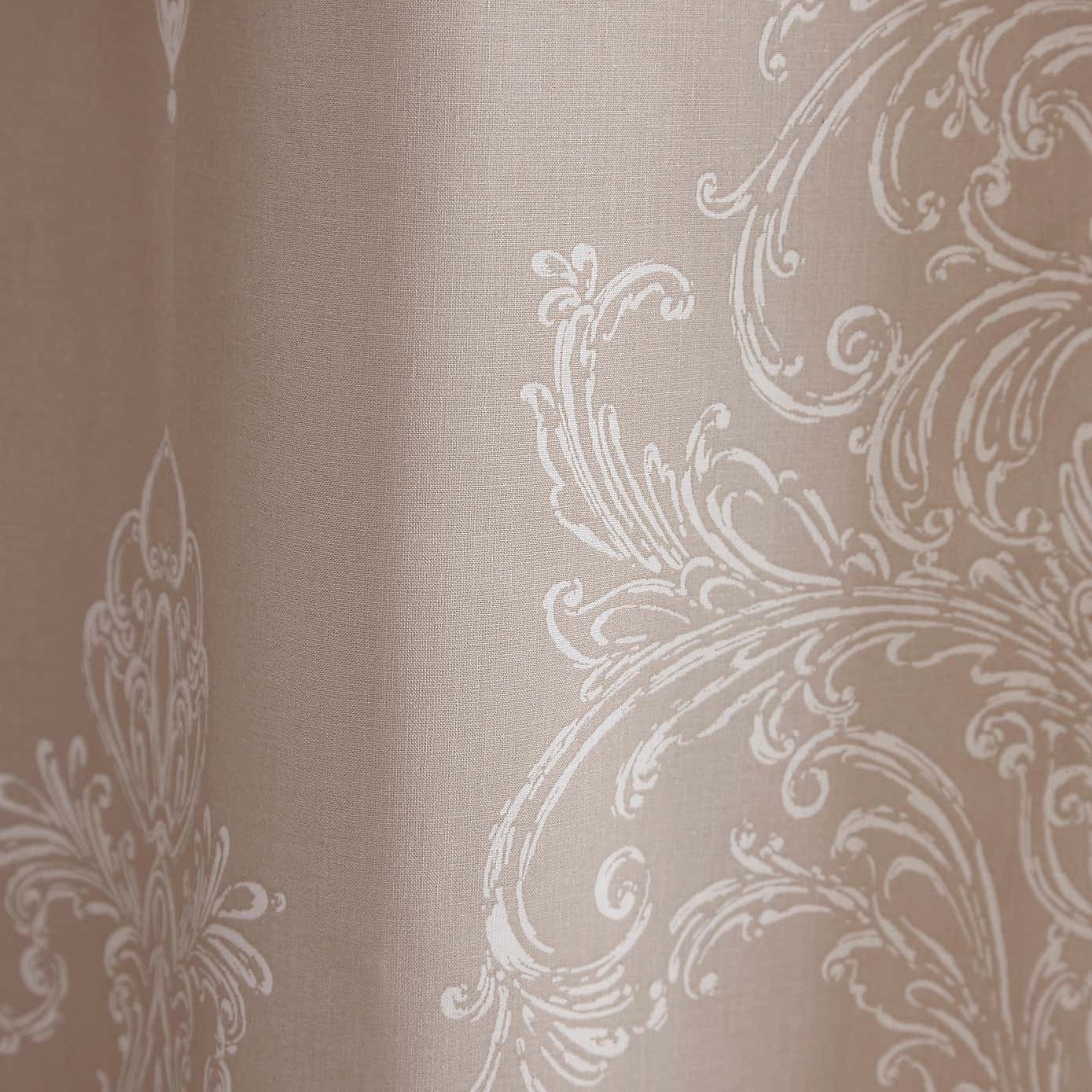 Versailles Natural Thermal Eyelet Curtains