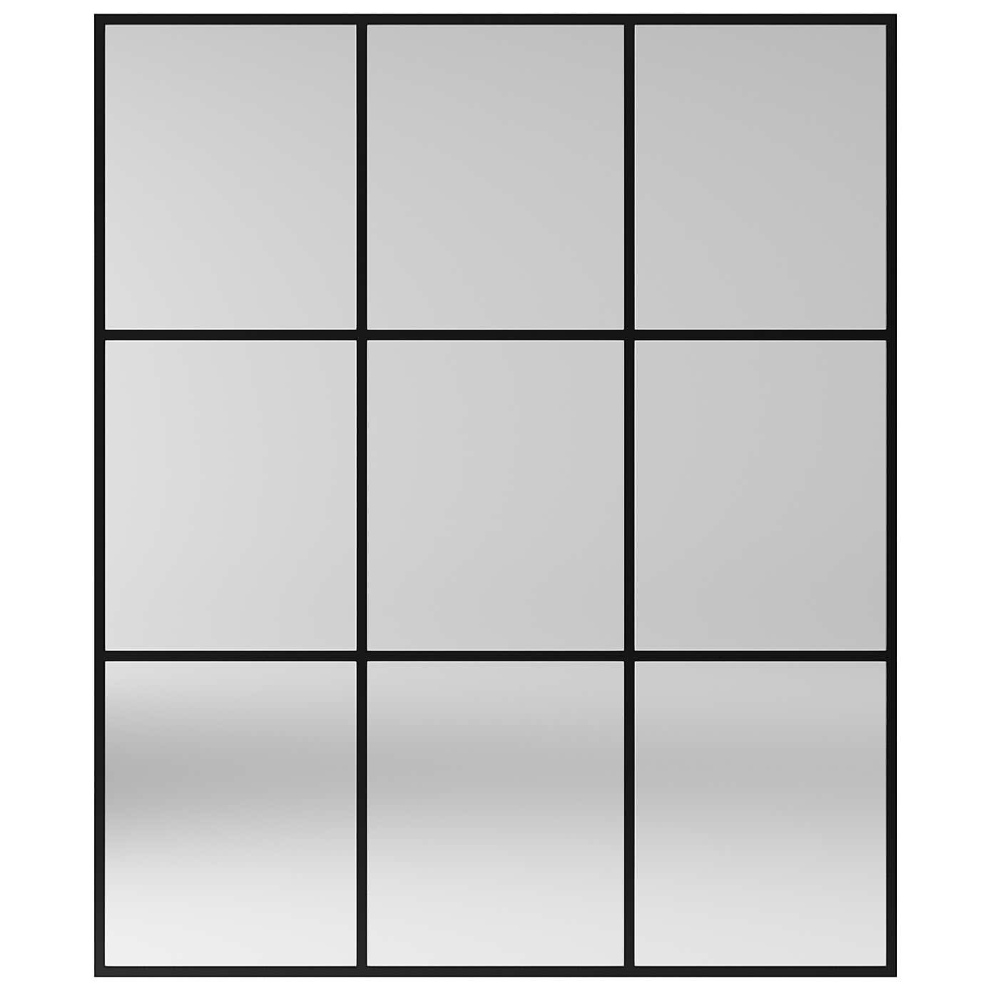 Apartment Window Square Wall Mirror