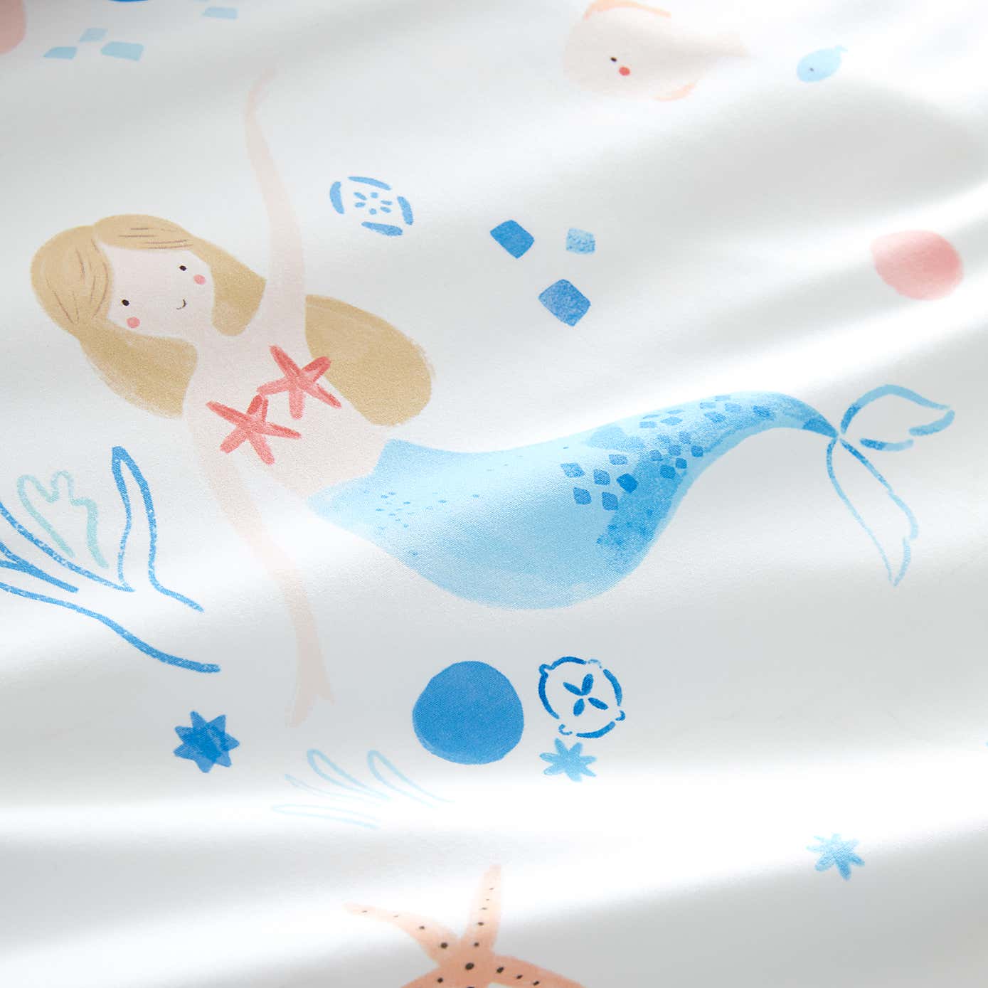 Mermaid Duvet Cover and Pillowcase Set