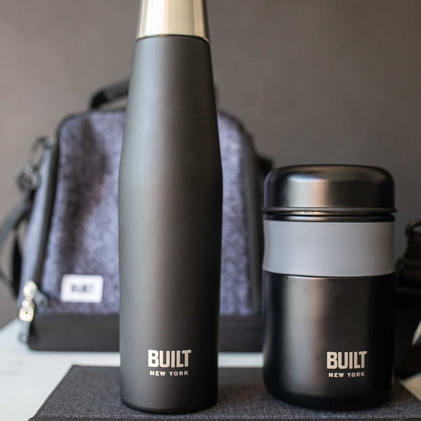 Built Insulated Water Bottle and Food Flask Set