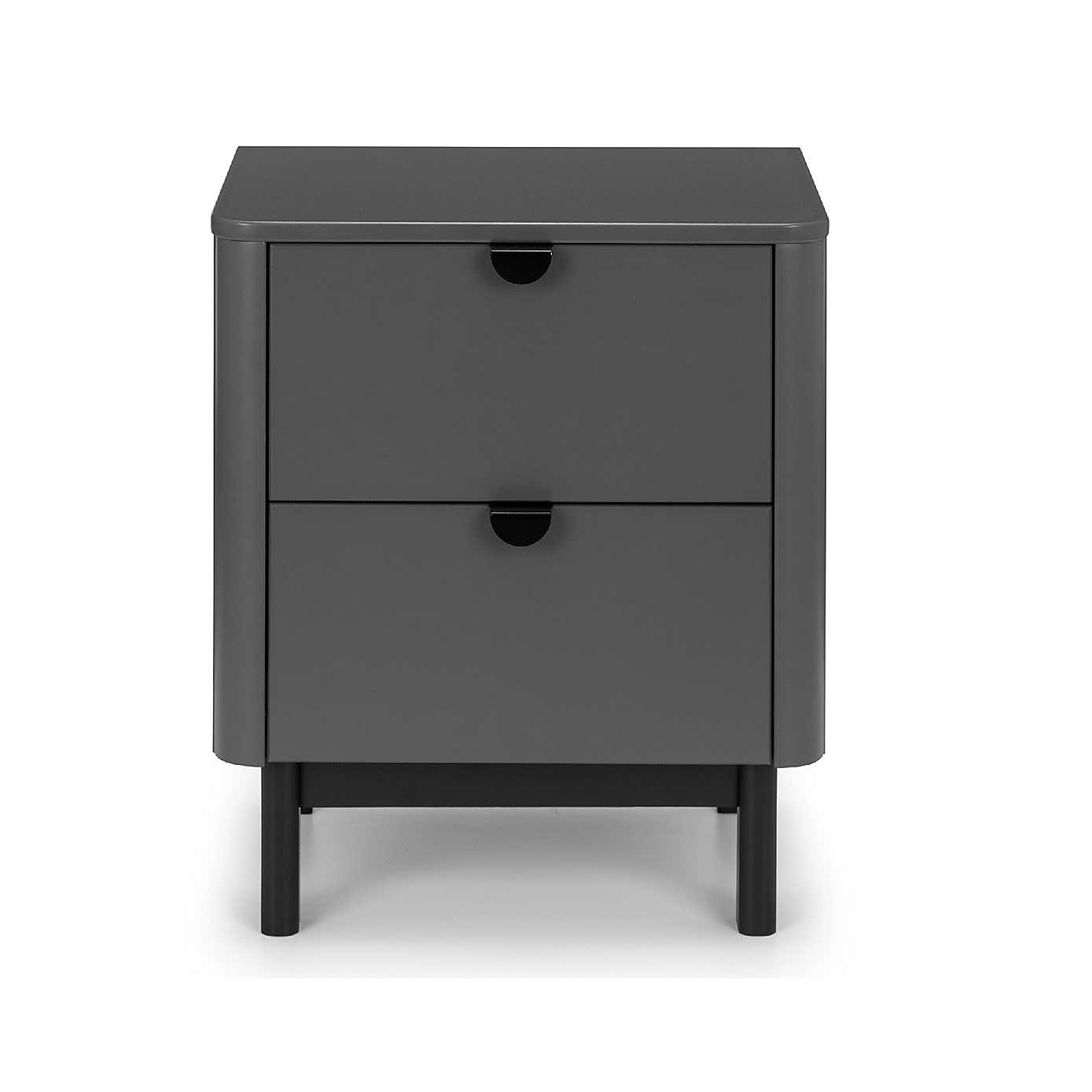 Chloe 2 Drawer Bedside