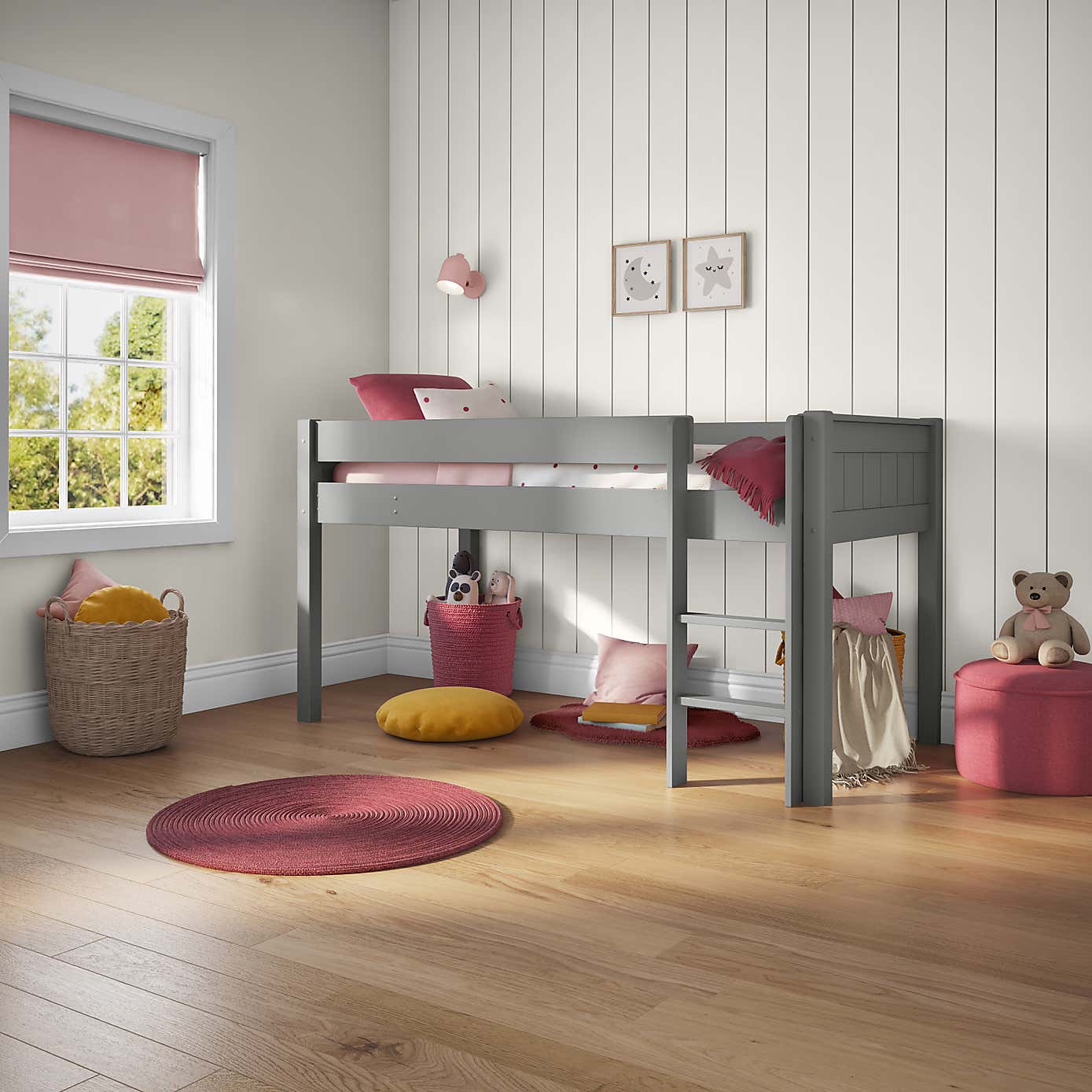 Stompa Classic Midsleeper Bed Frame