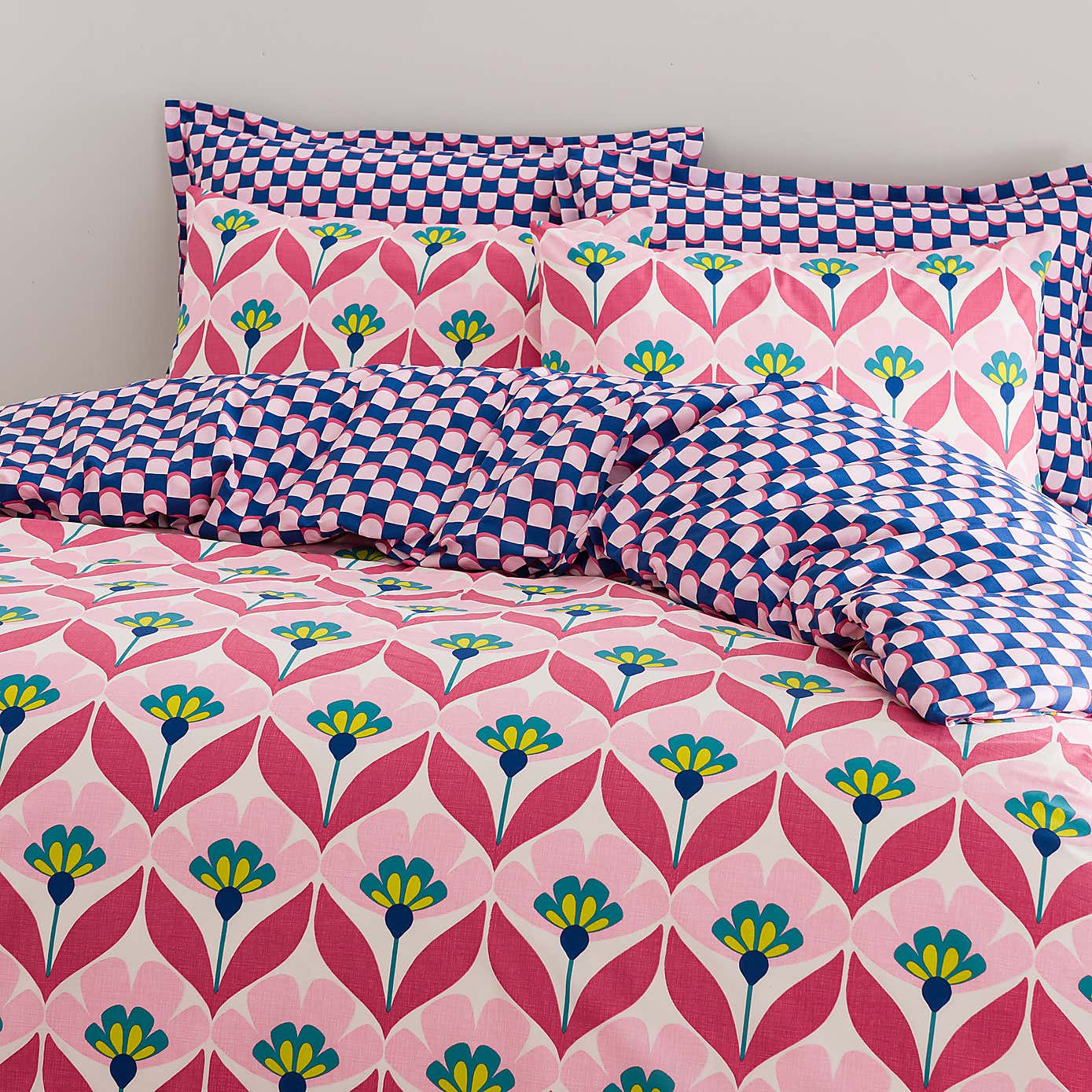 Tallie Retro Cotton Oxford Pillowcase