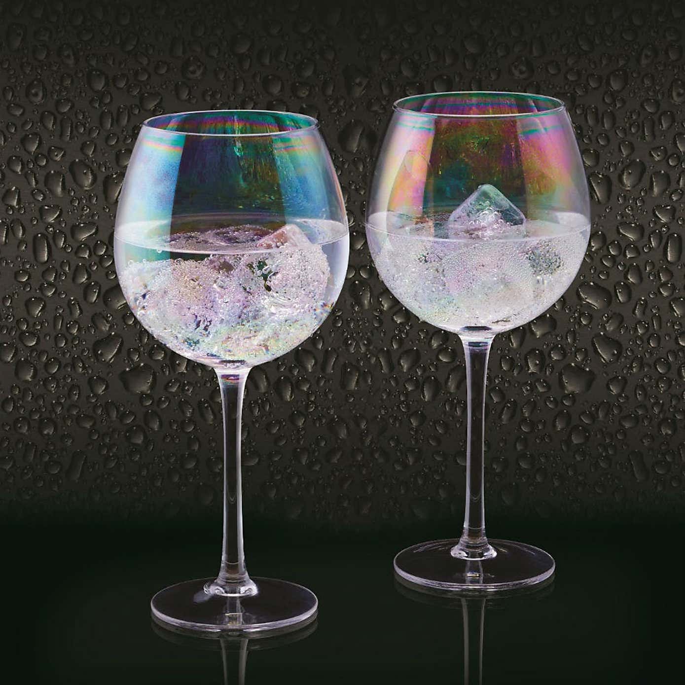 BarCraft Set of 2 Lustre Gin Glasses