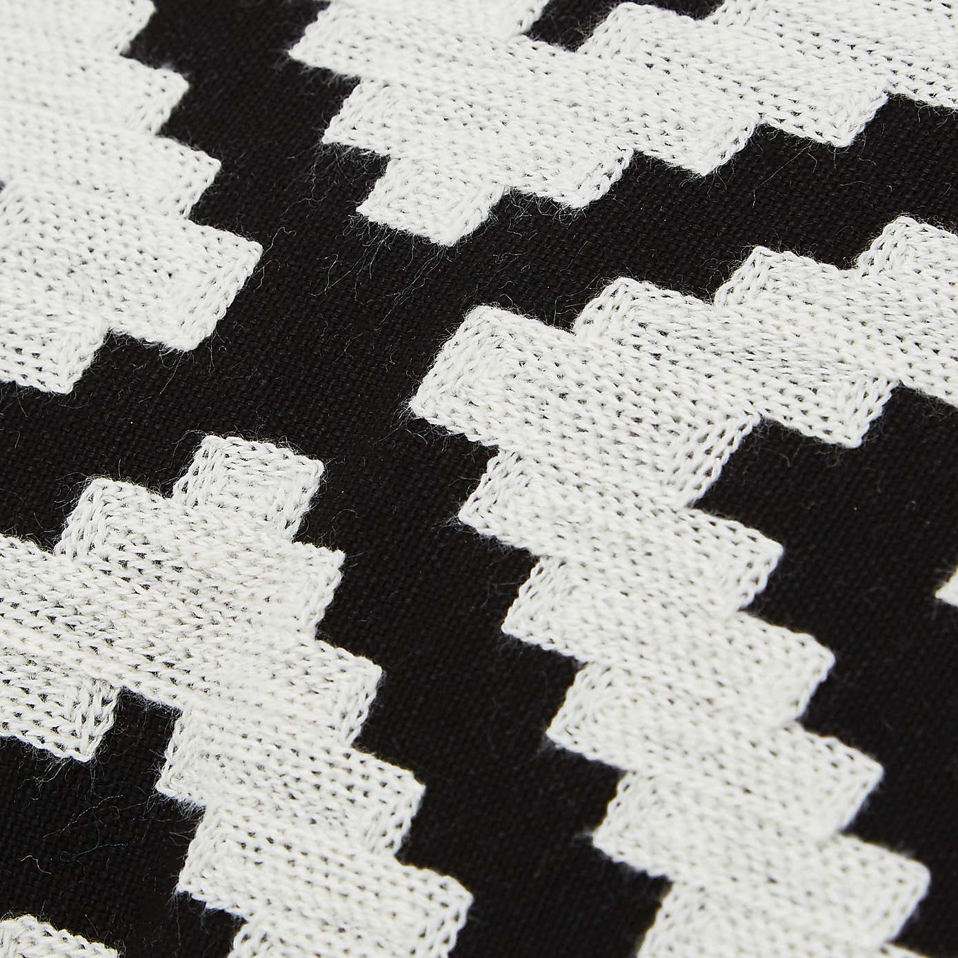 Geo Crewel Cushion Cover