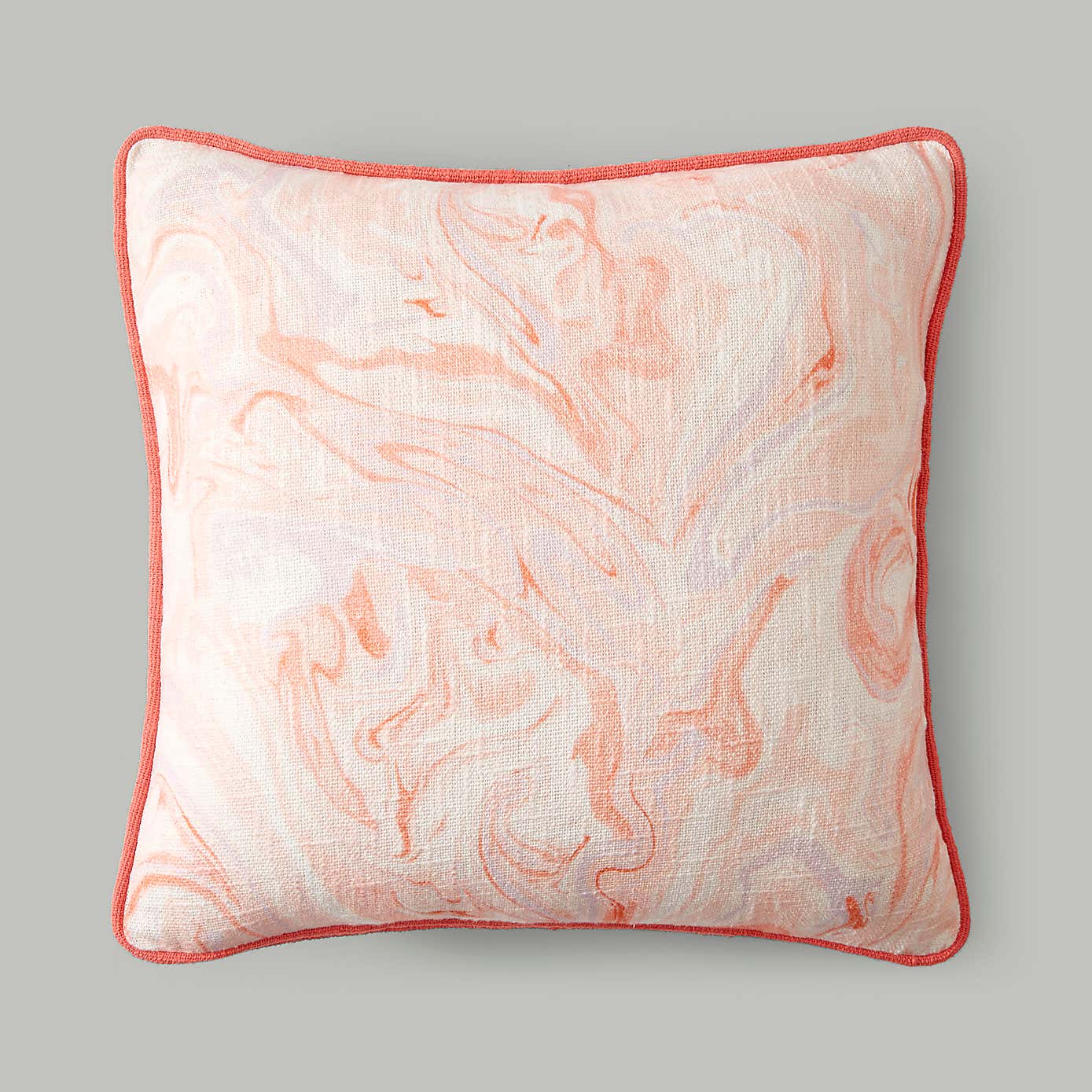 Marble Cotton Square Cushion