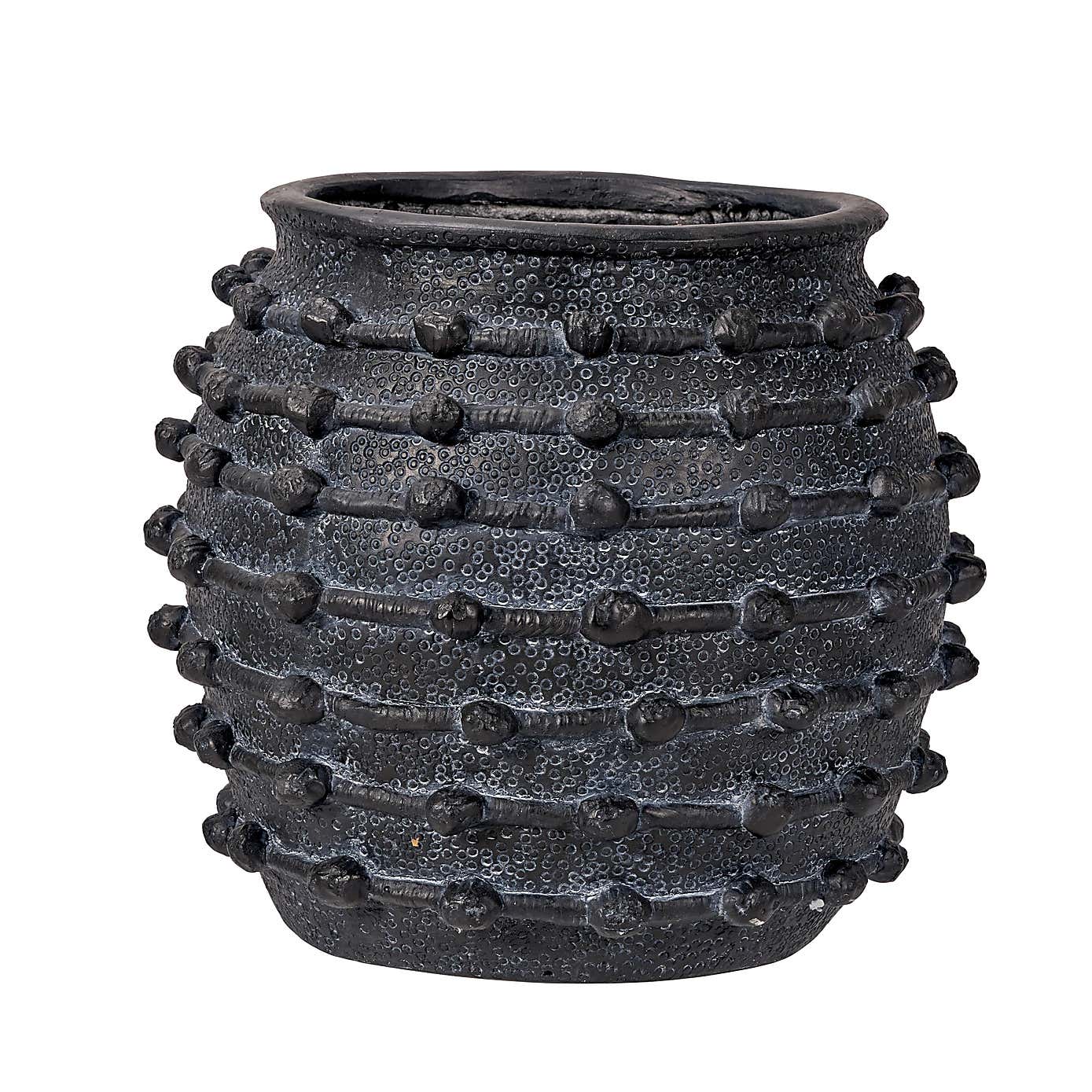 Bobble Fibrestone Plant Pot