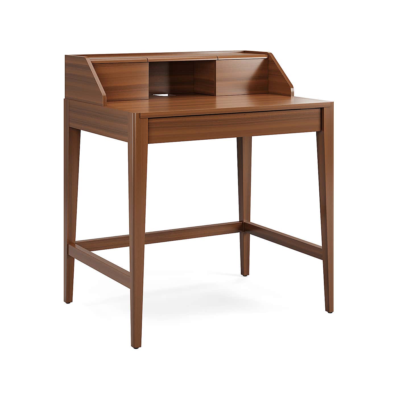 Knowle Compact Pull Out Oak Desk