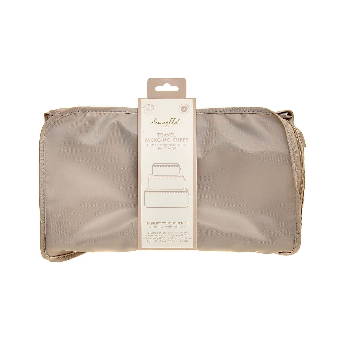 Pack of 3 Upper Canada Danielle Creations Packing Cubes